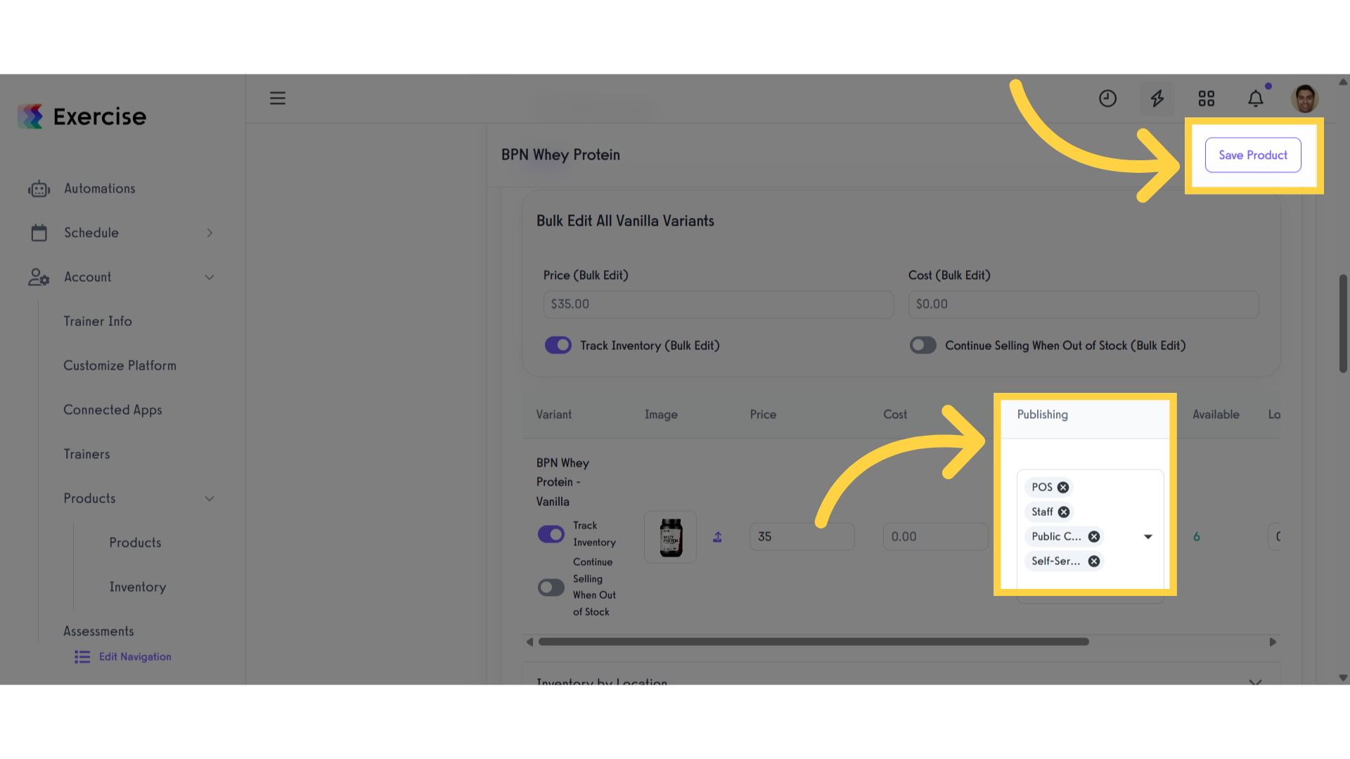 Publishing Channels