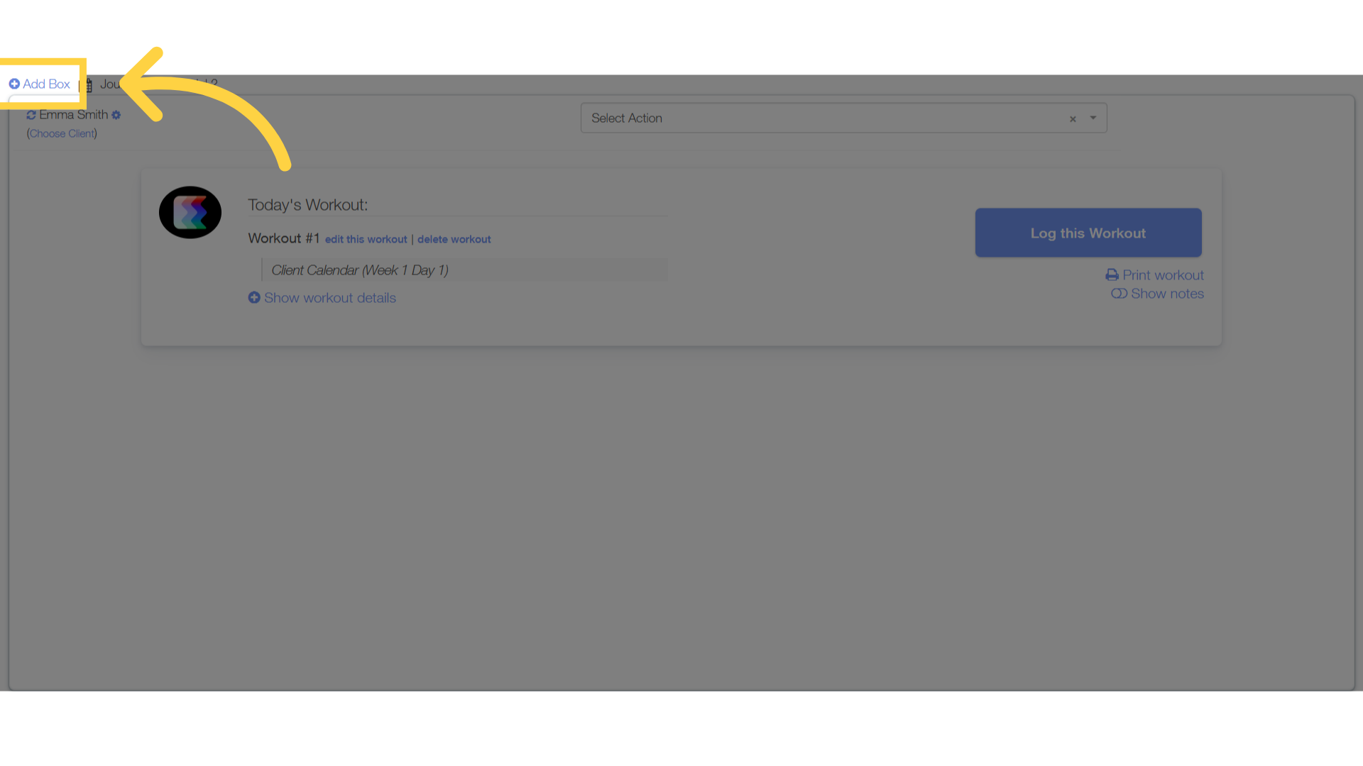 Click 'Add Box'