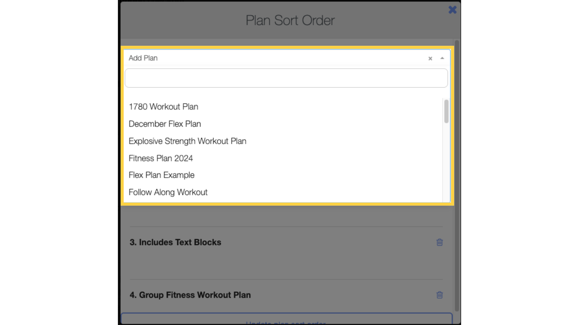 Add Plans