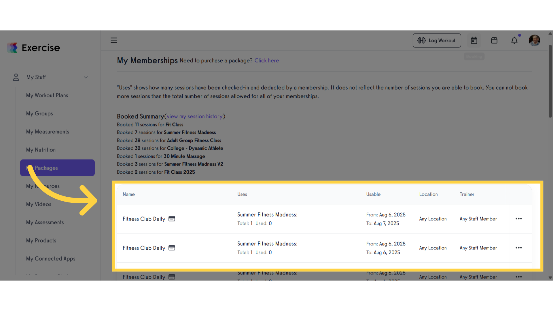 View Packages