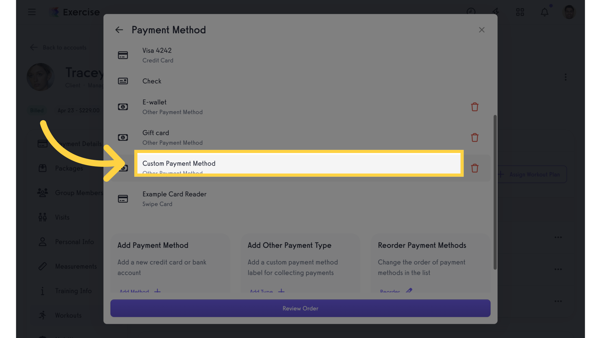 Select Payment Method