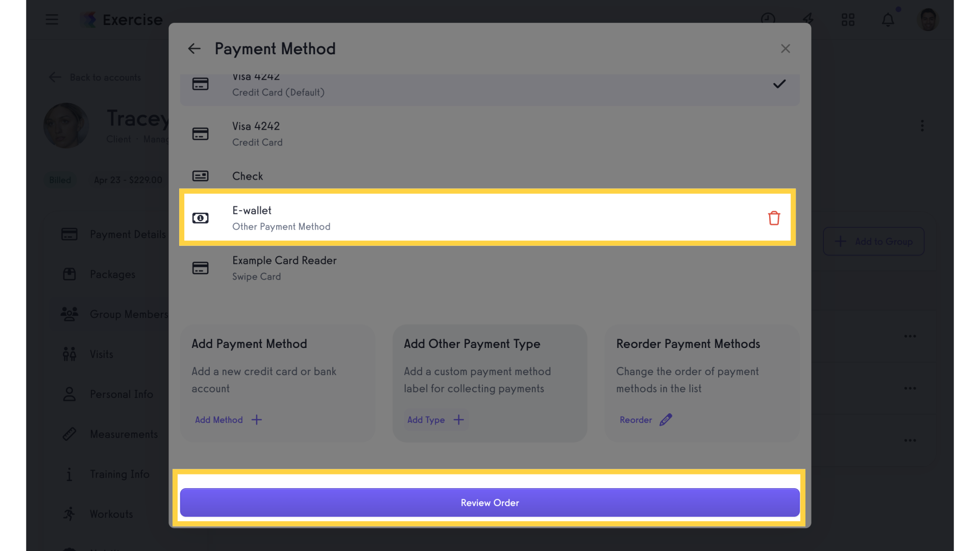 Select Payment Method