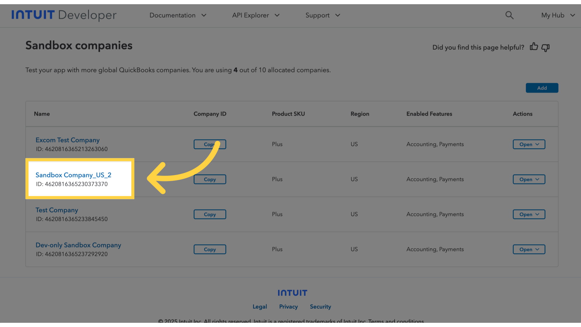 Quickbooks Account