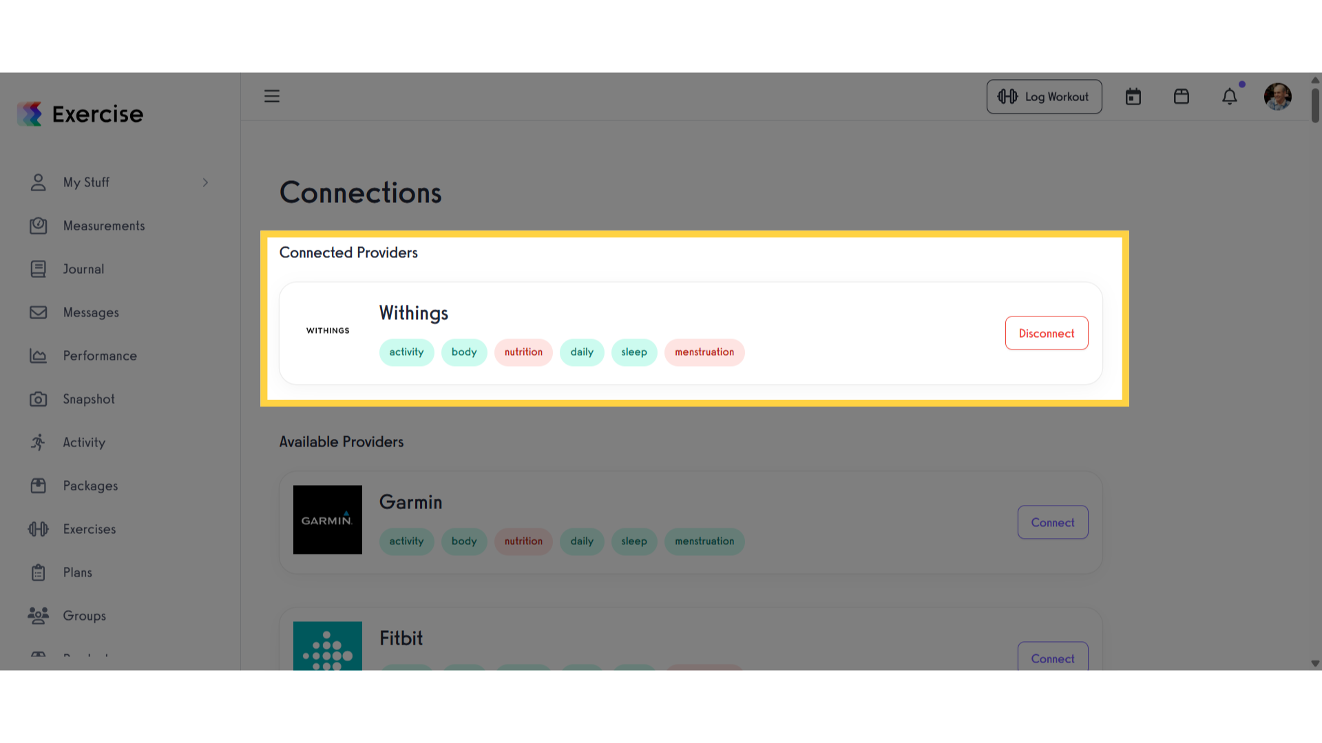 Connected Withings