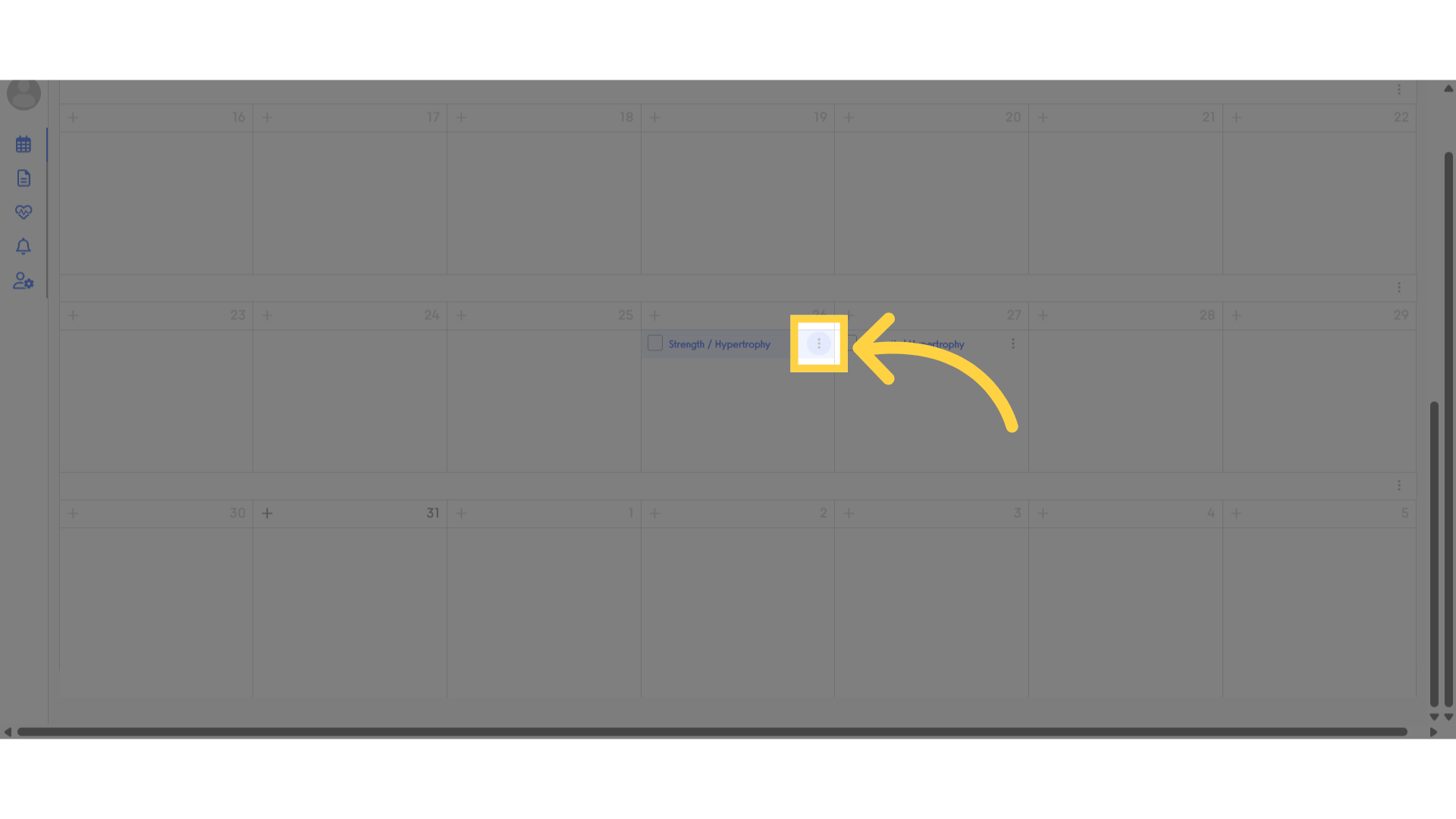 Click three dot button
