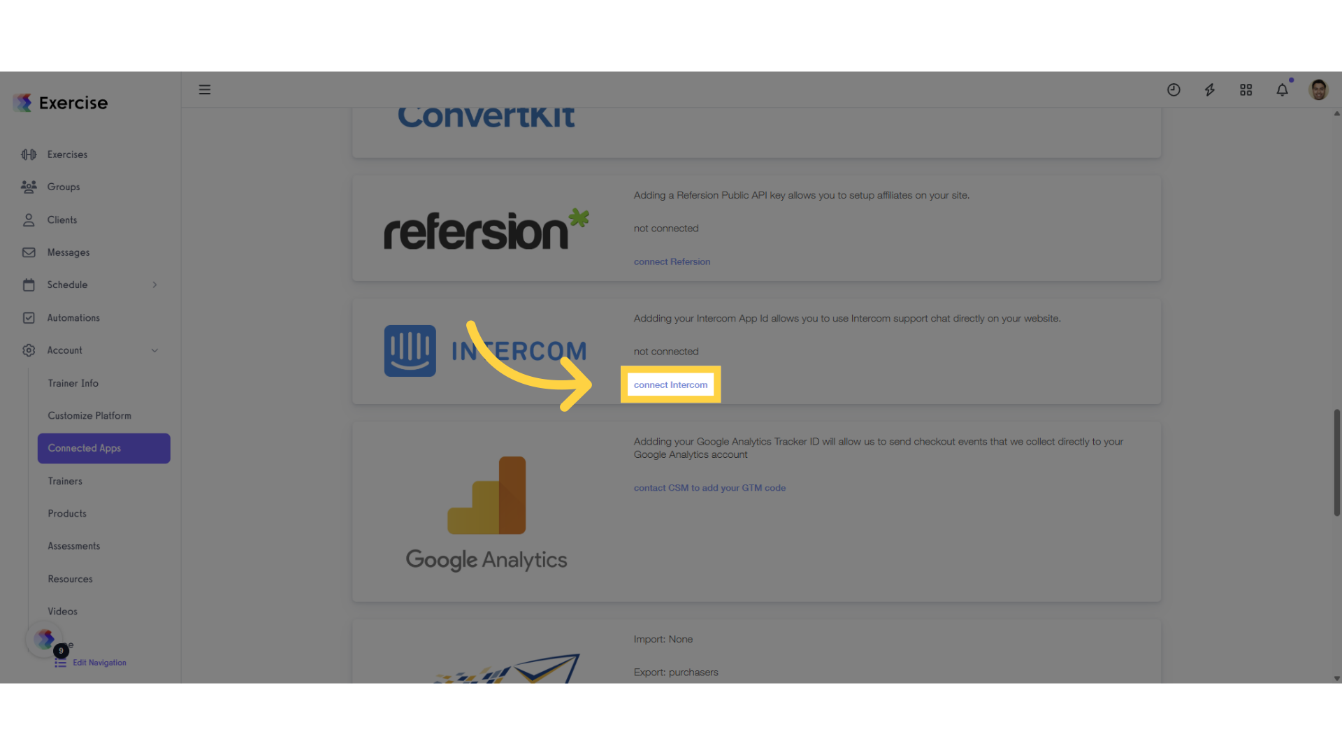 Connect Intercom