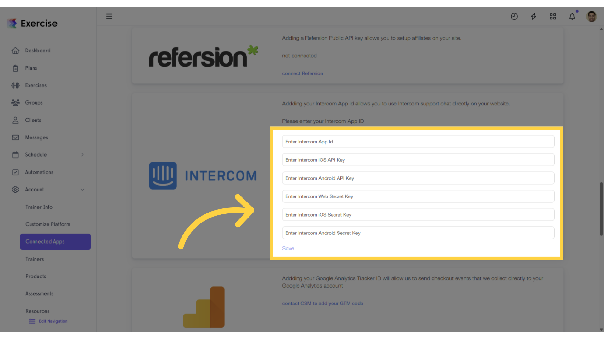 Intercom ID