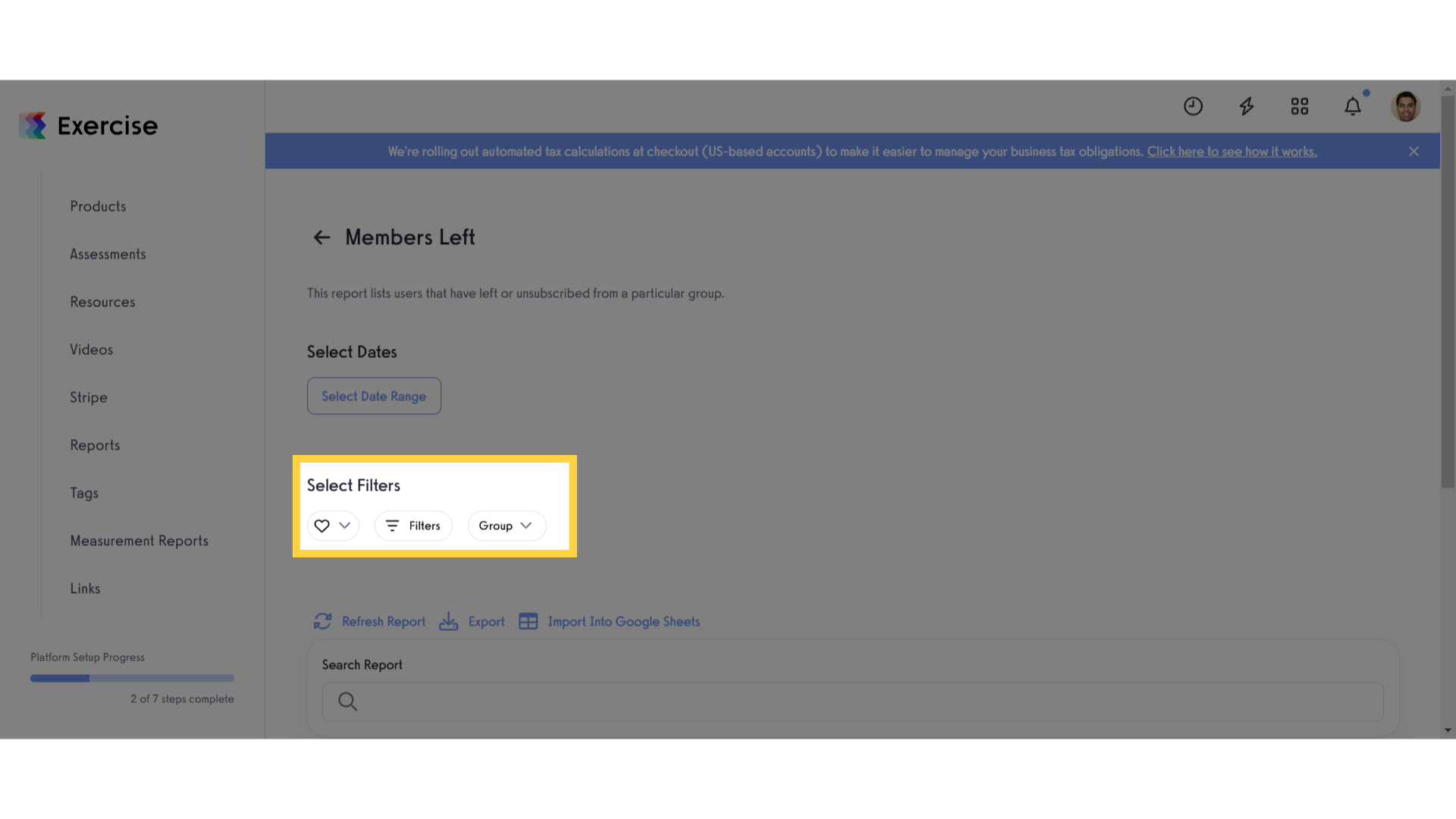 Select Filters