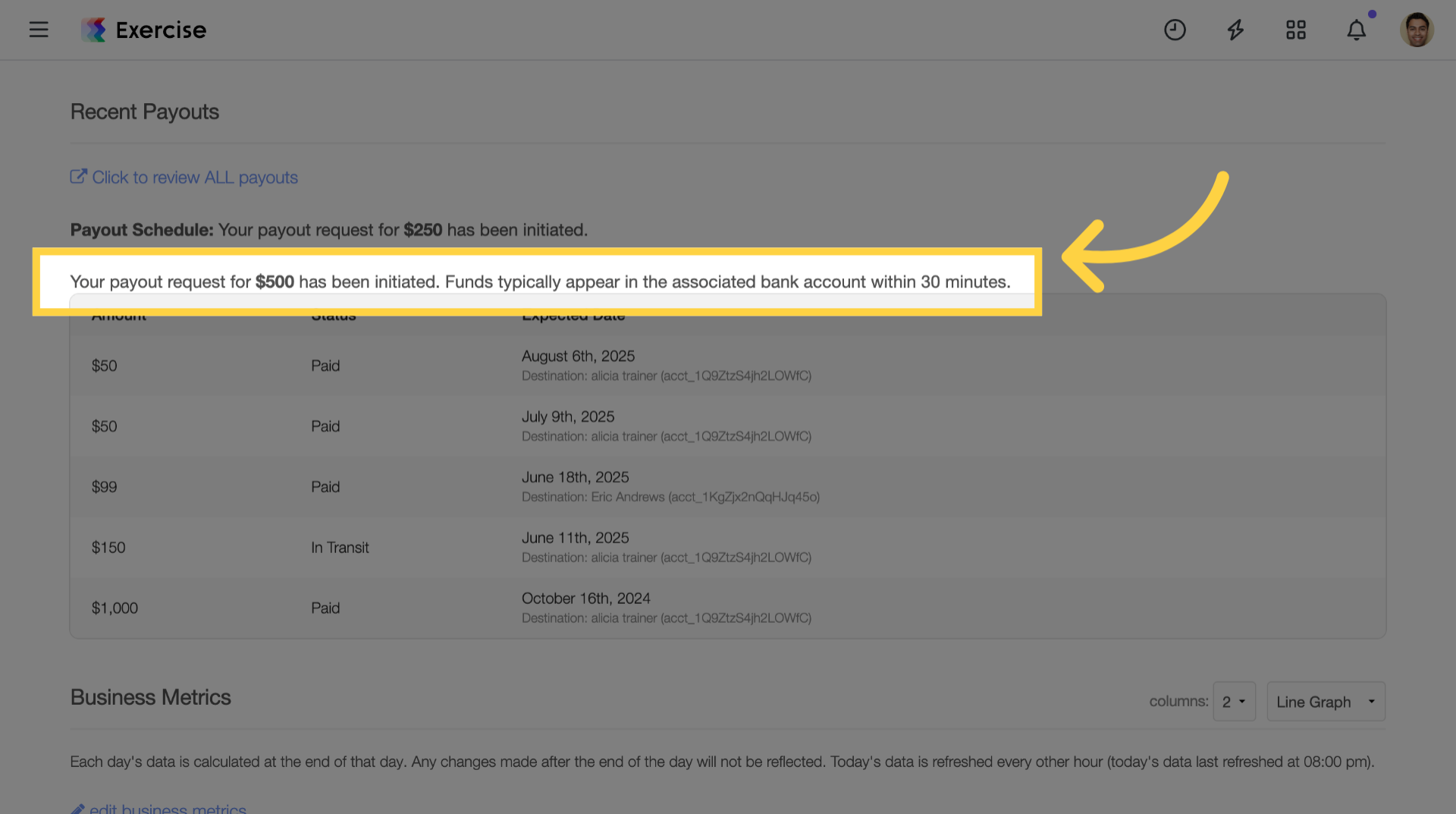 Review Notification