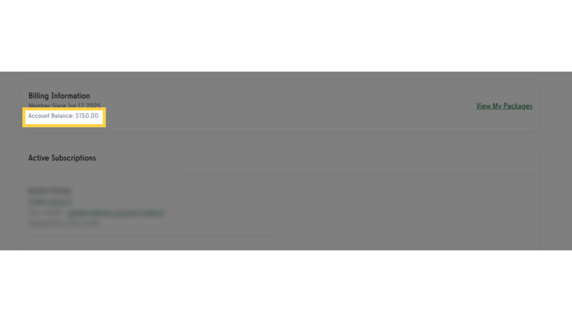 Client Billing Information