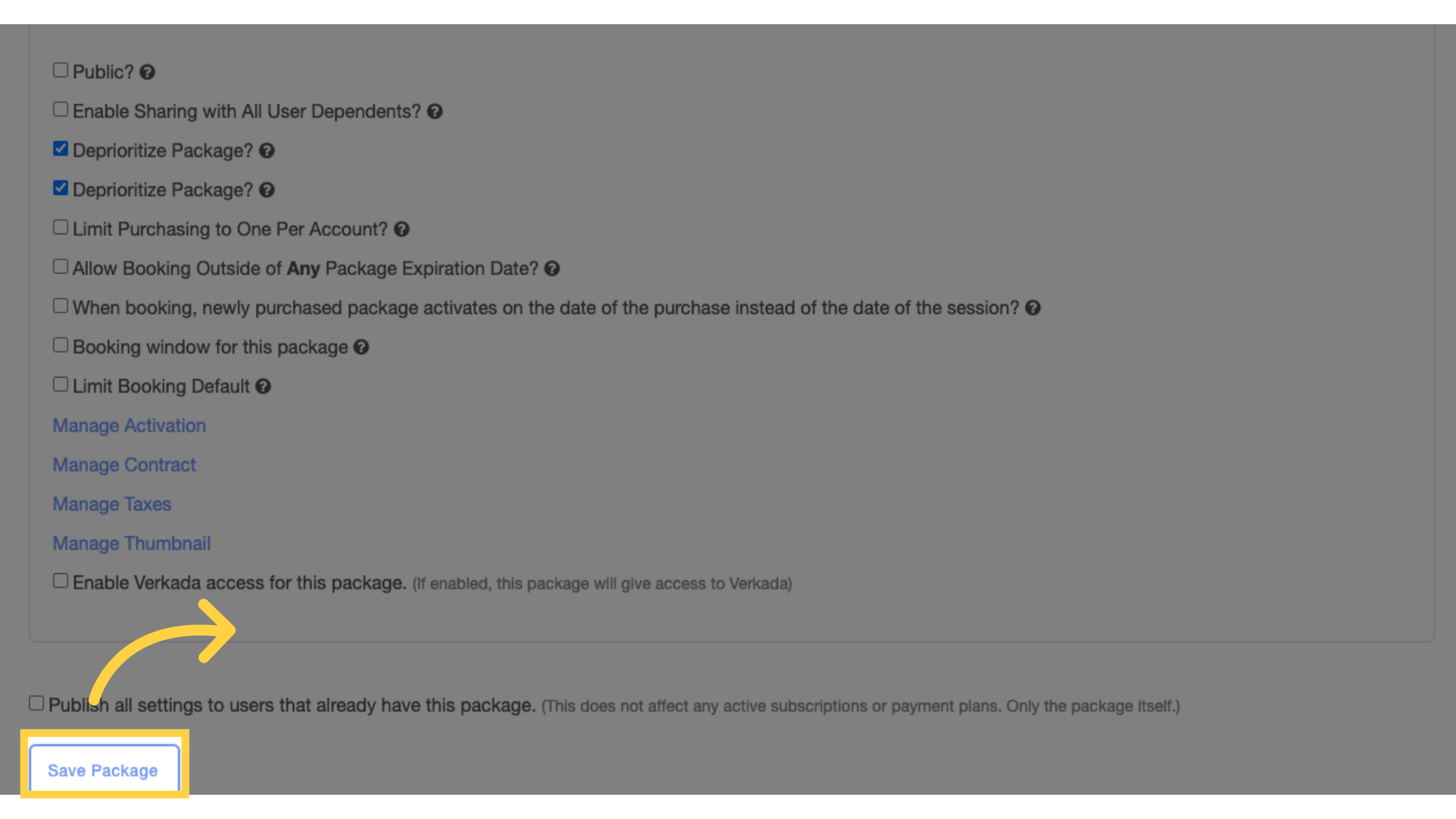 Option 1 Step 5: Click 'Save'.