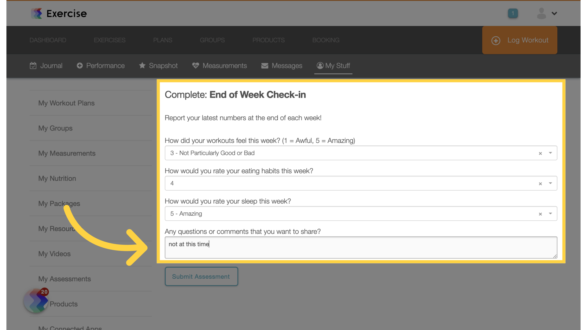 Answer Assessment