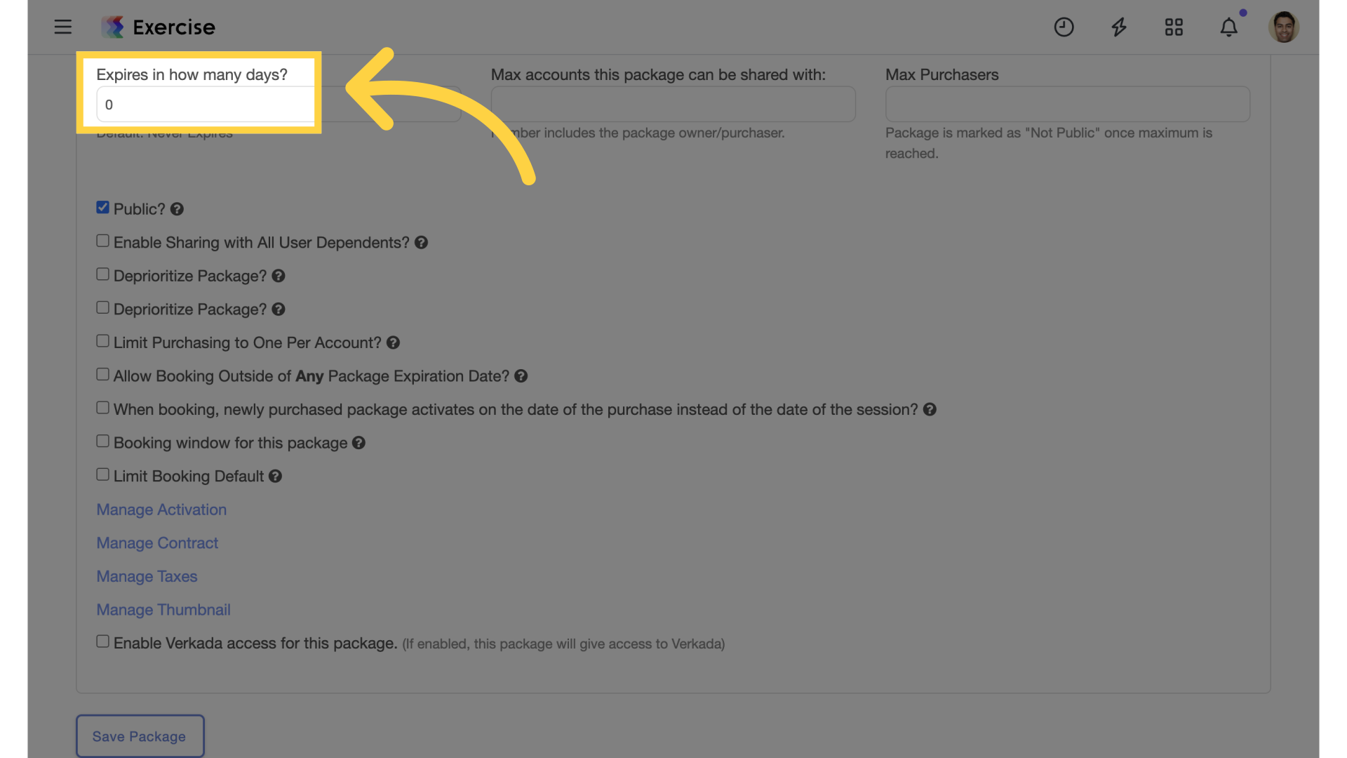 Advanced Settings