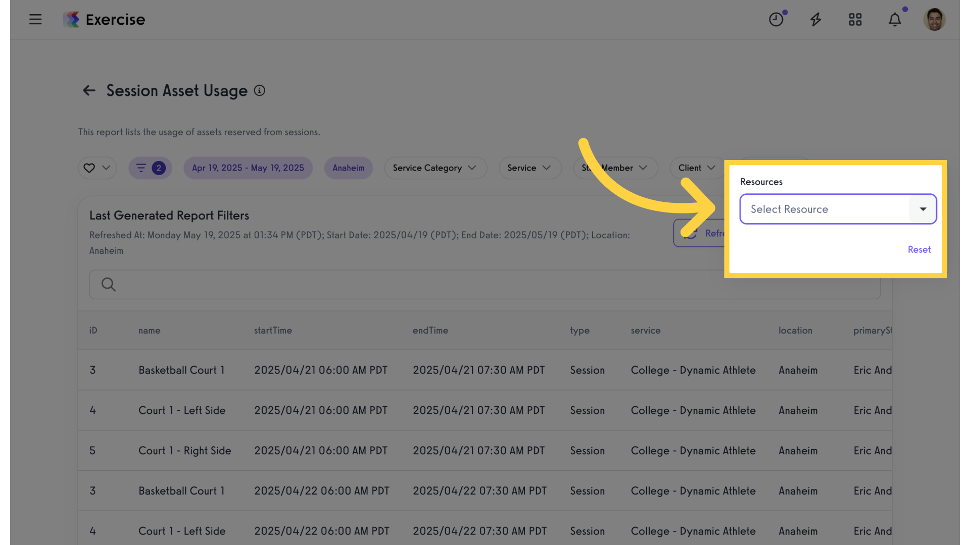 Select Resource