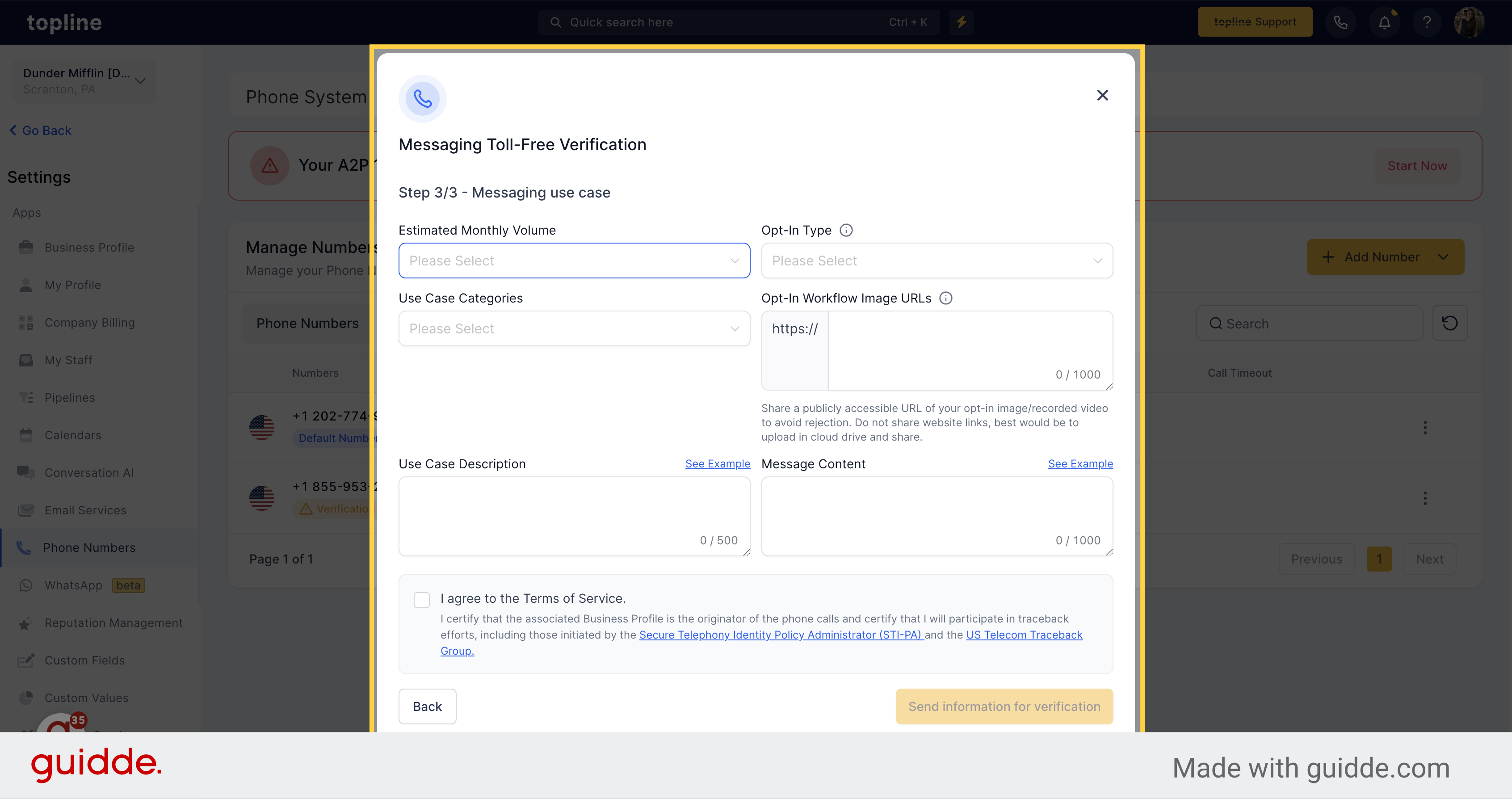 Messaging Use Case