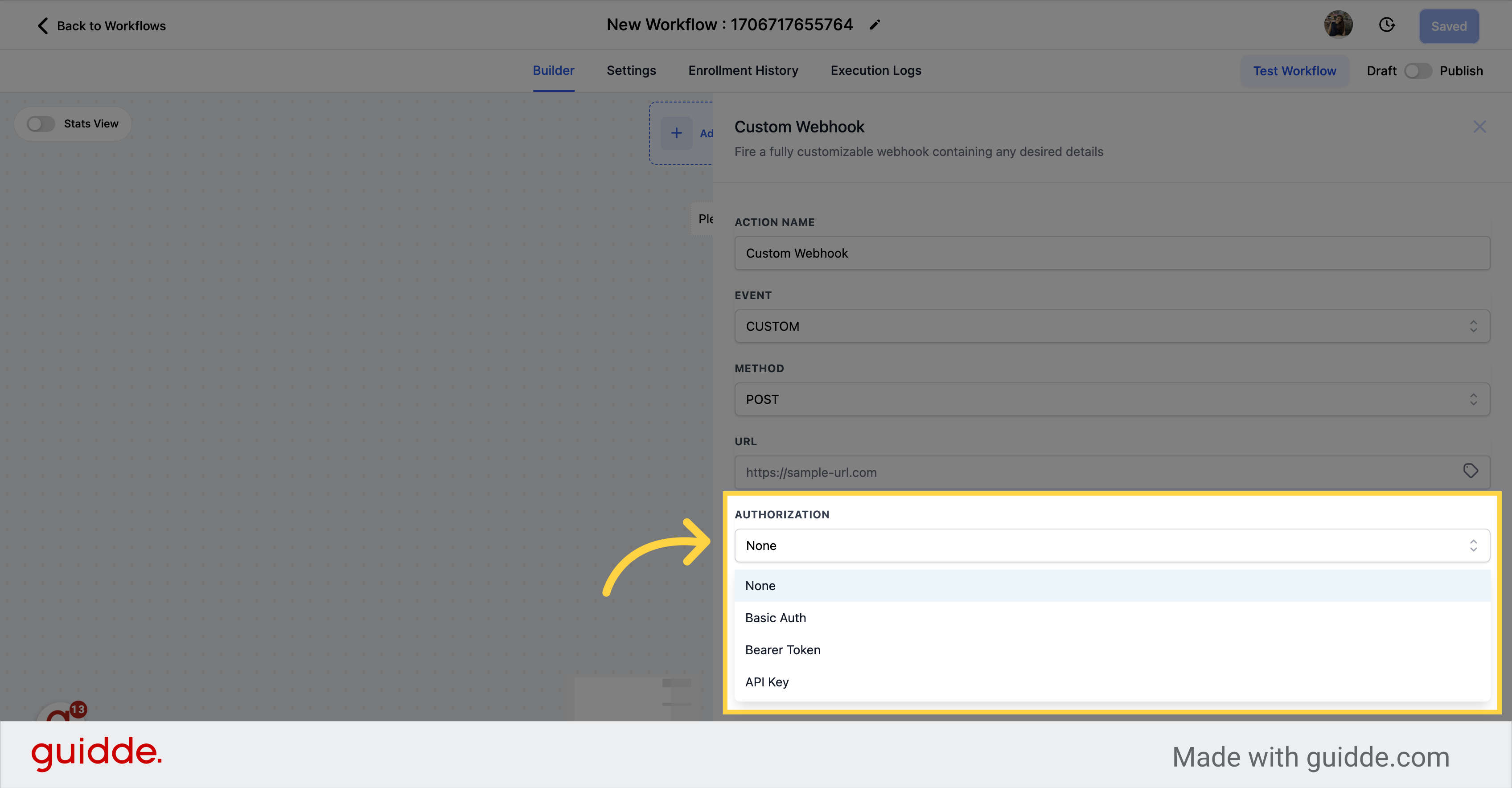 Select Authorization Method