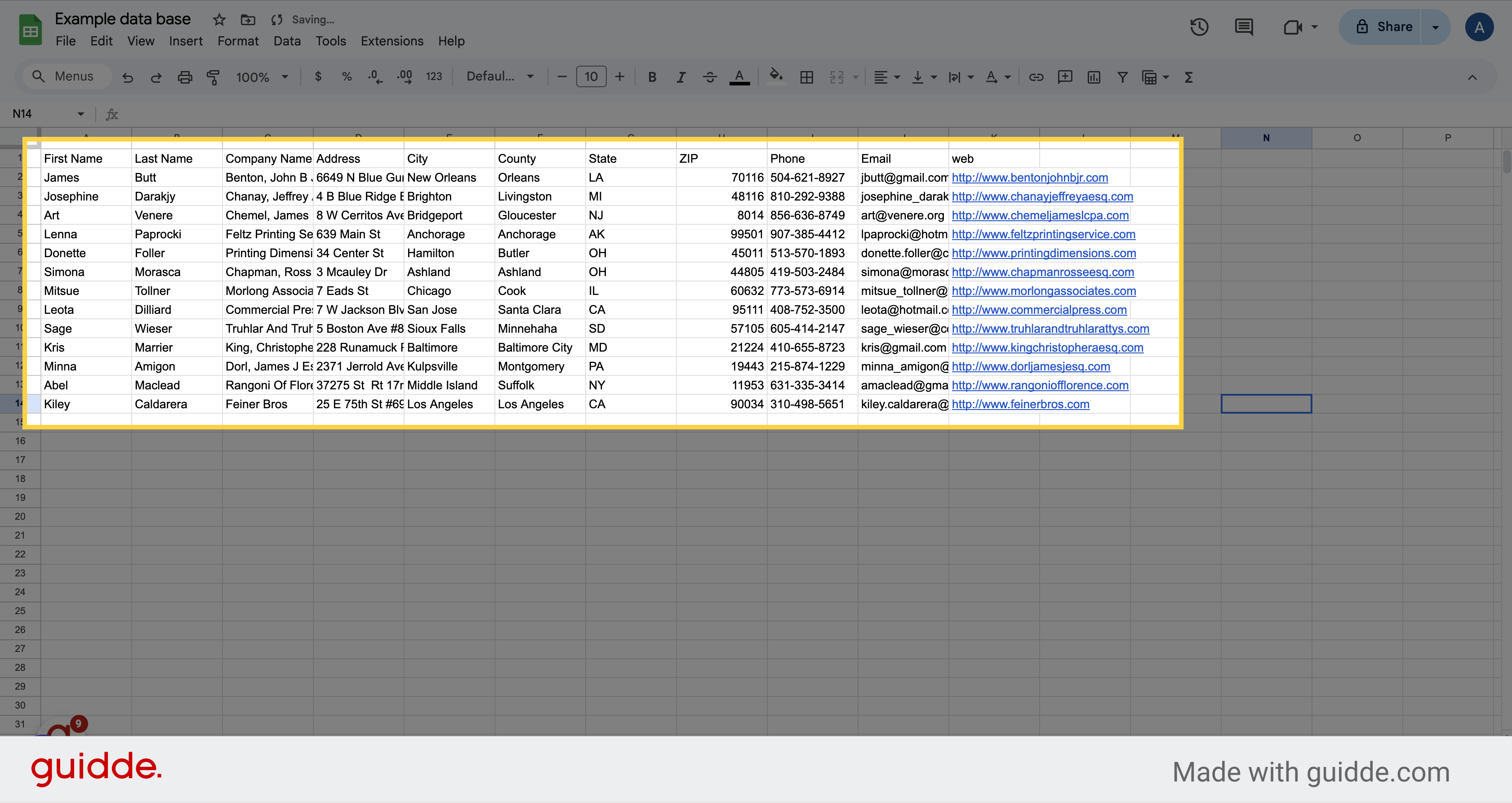 Visualize Data Fields