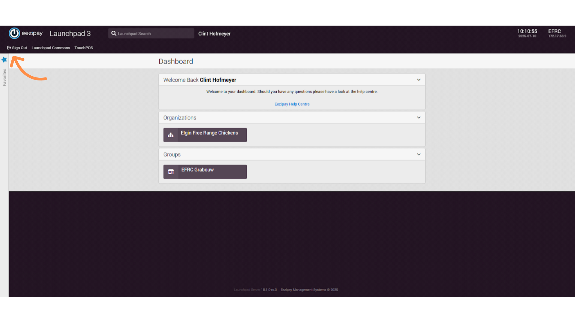 How to Sign Out of the System