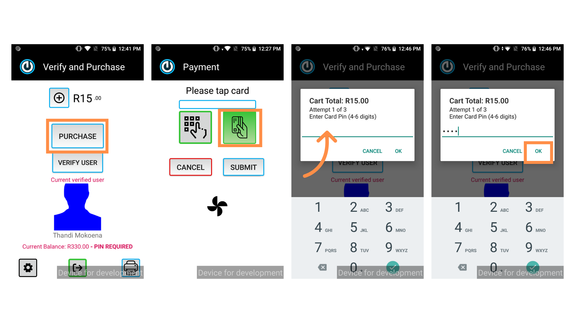 Completing the Transaction