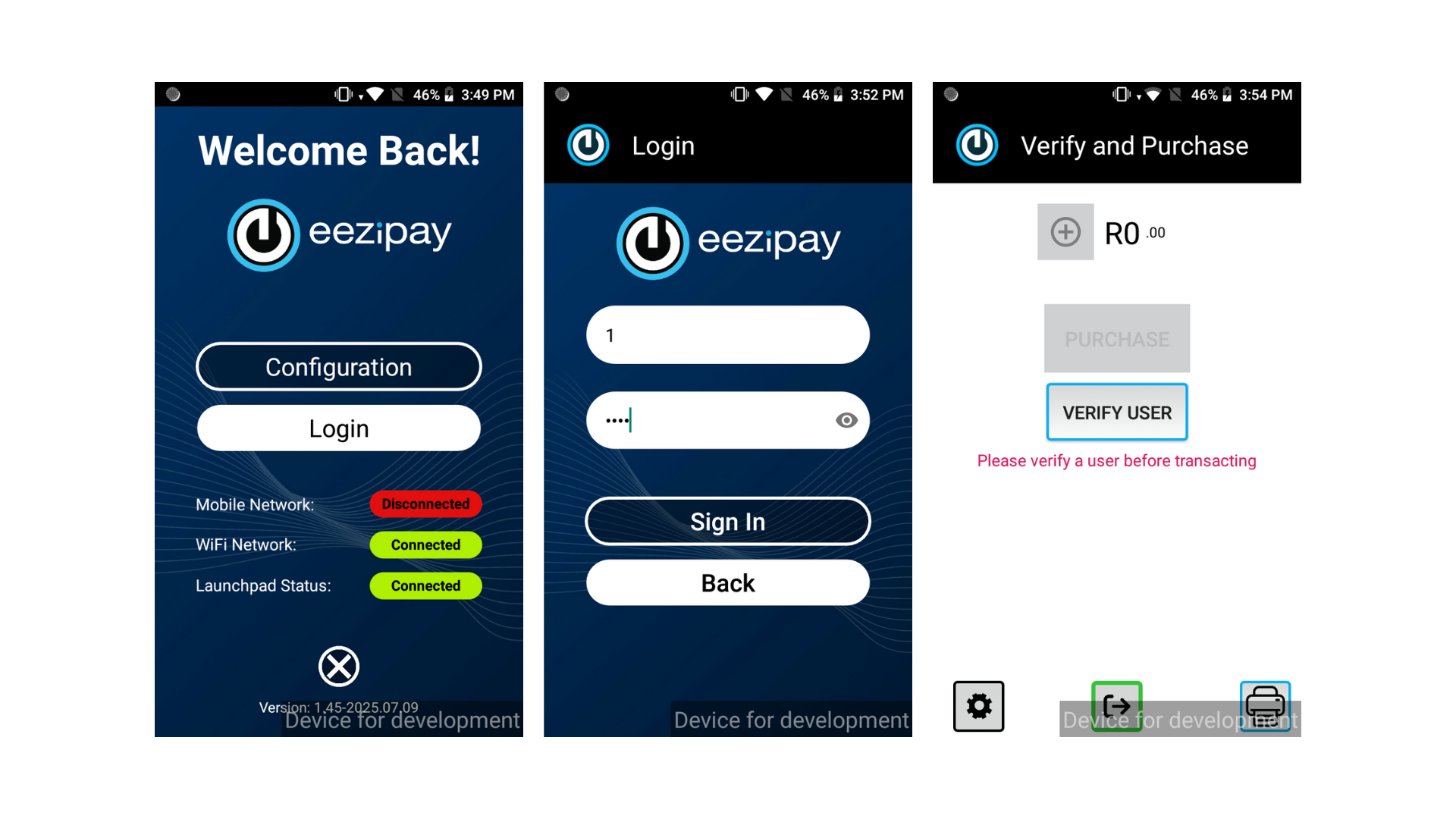 How to Log in to the Application