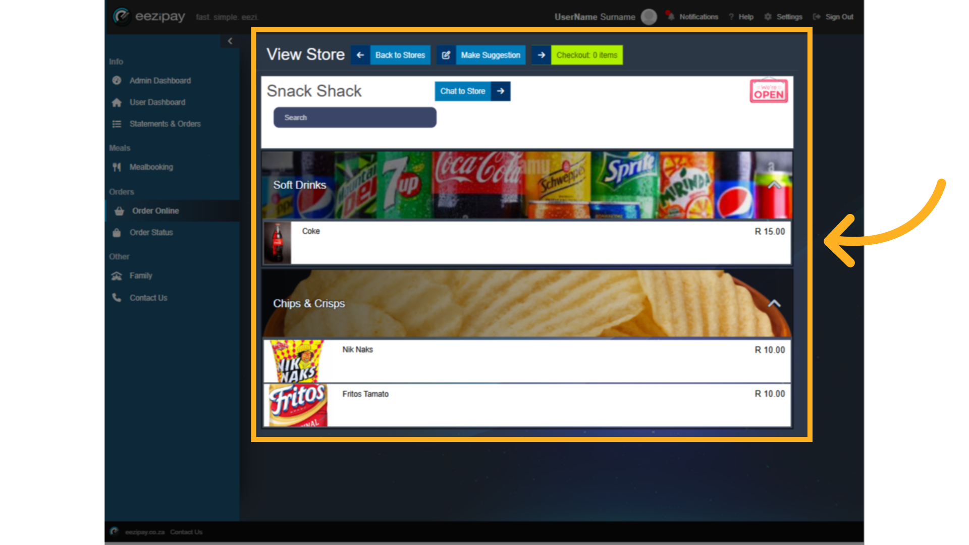 Store Categories
