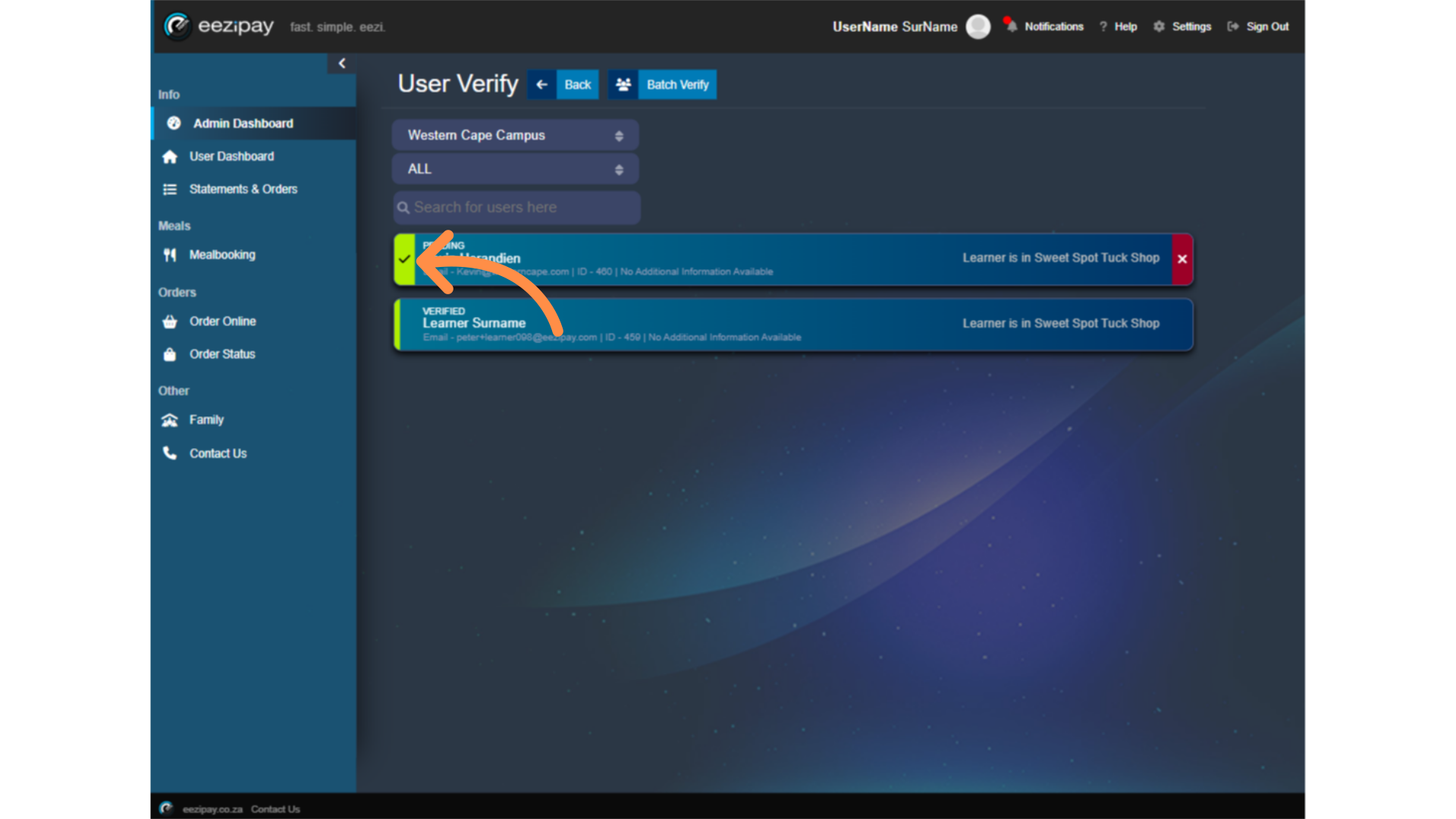 Learner Verify