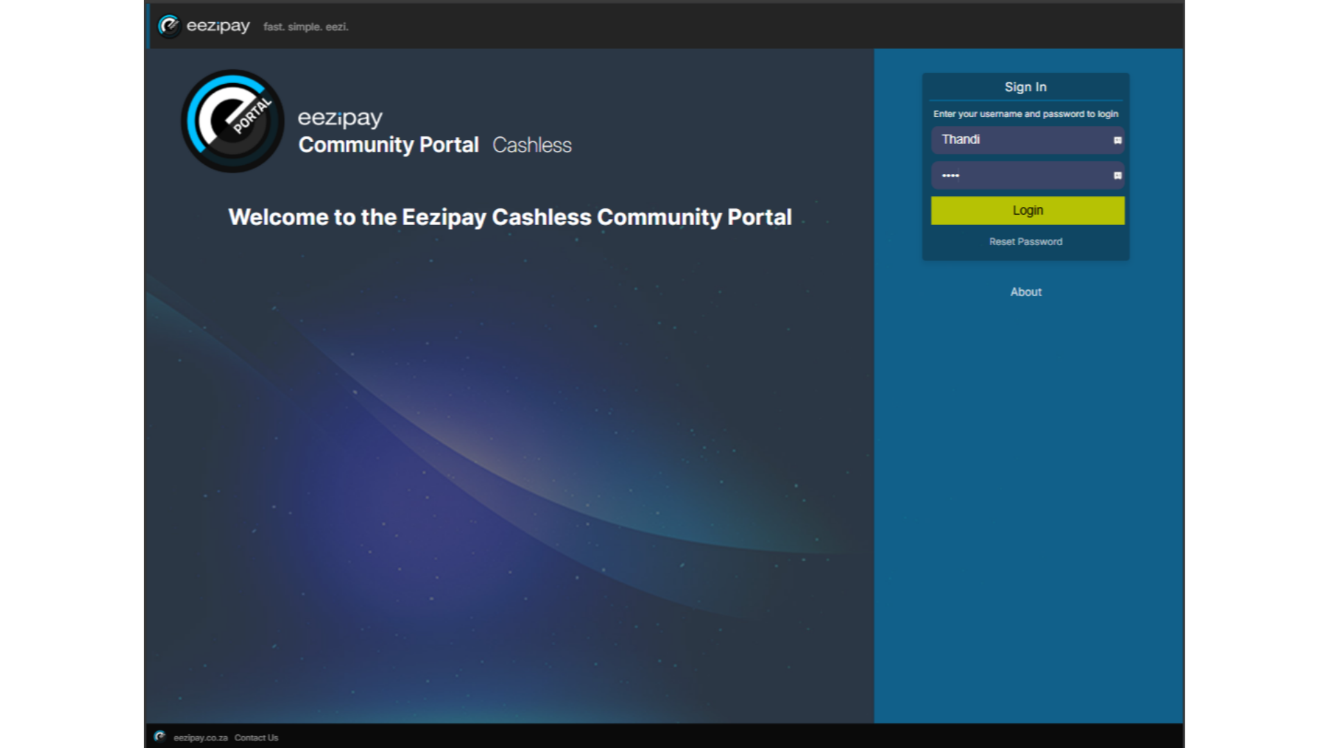 URL of Portal