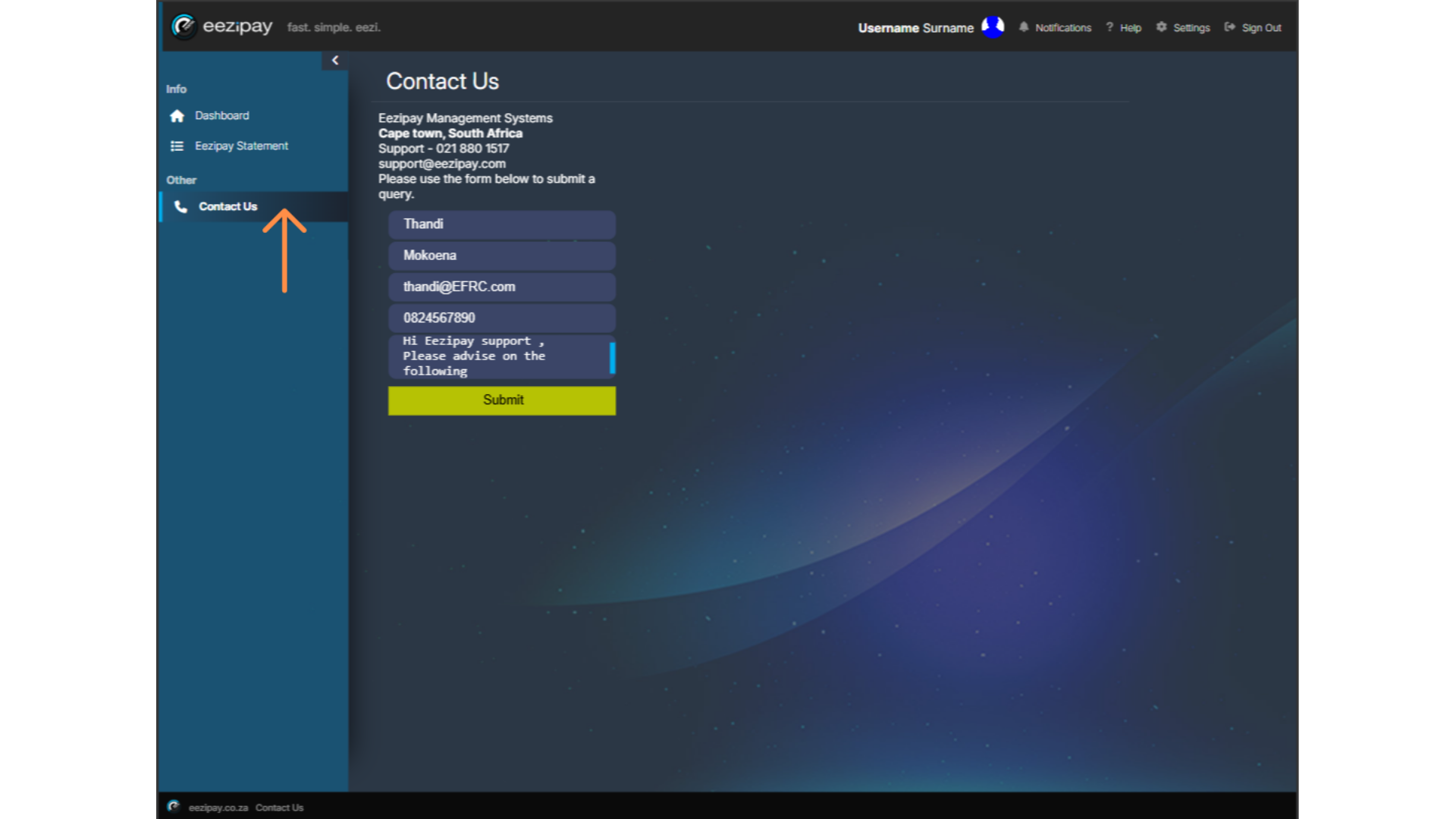 How to Contact Eezipay Support