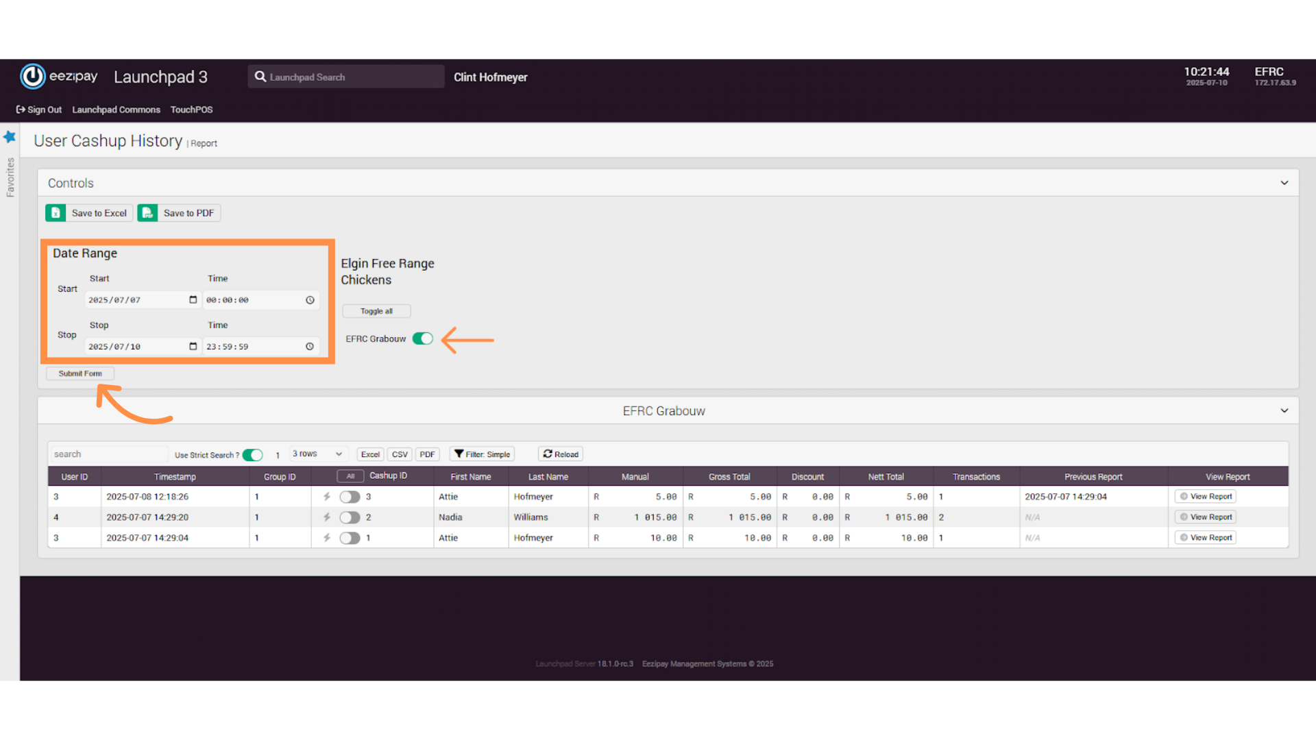 Drawing a Simple Report