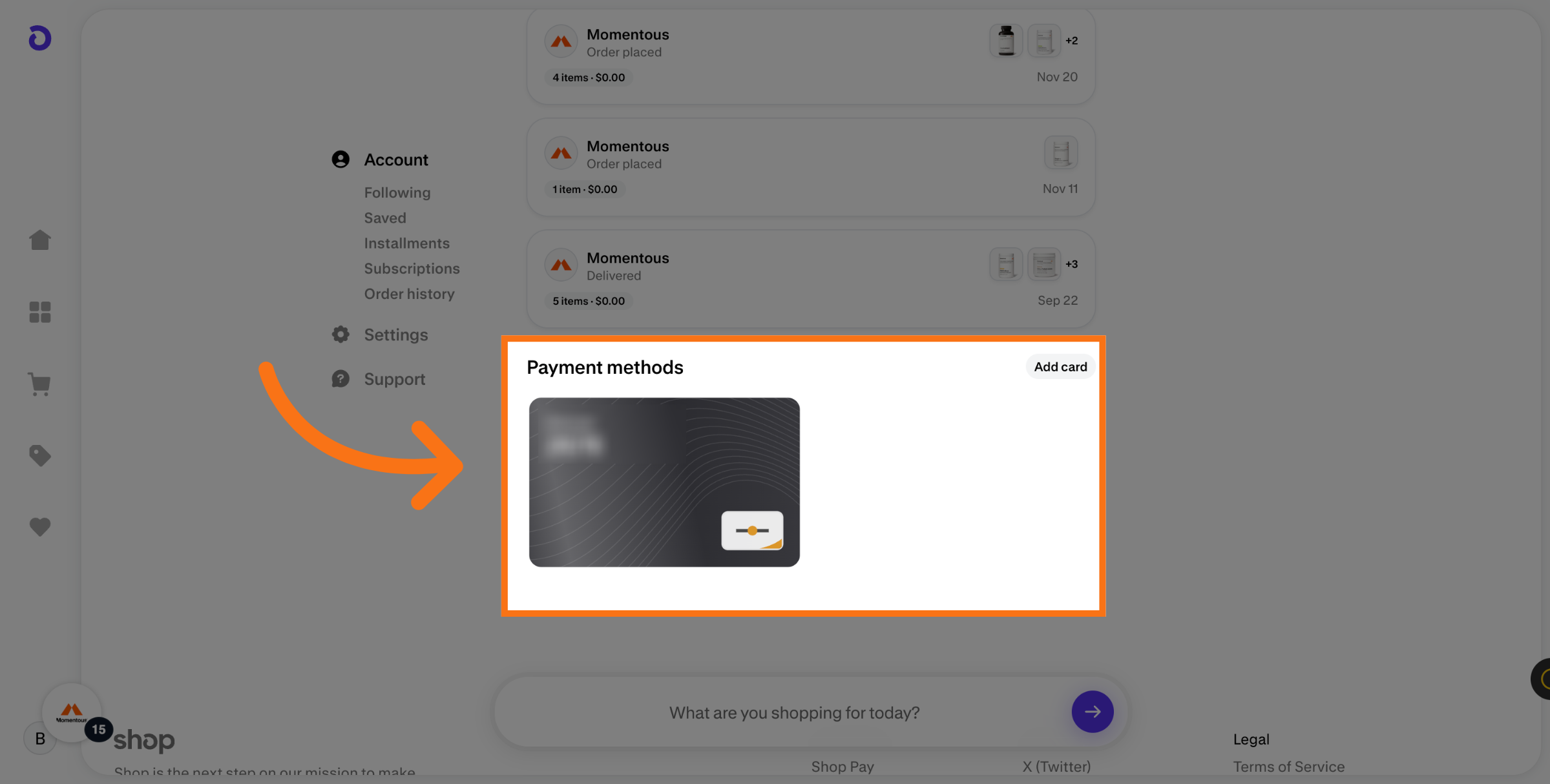 Select Security Code Field