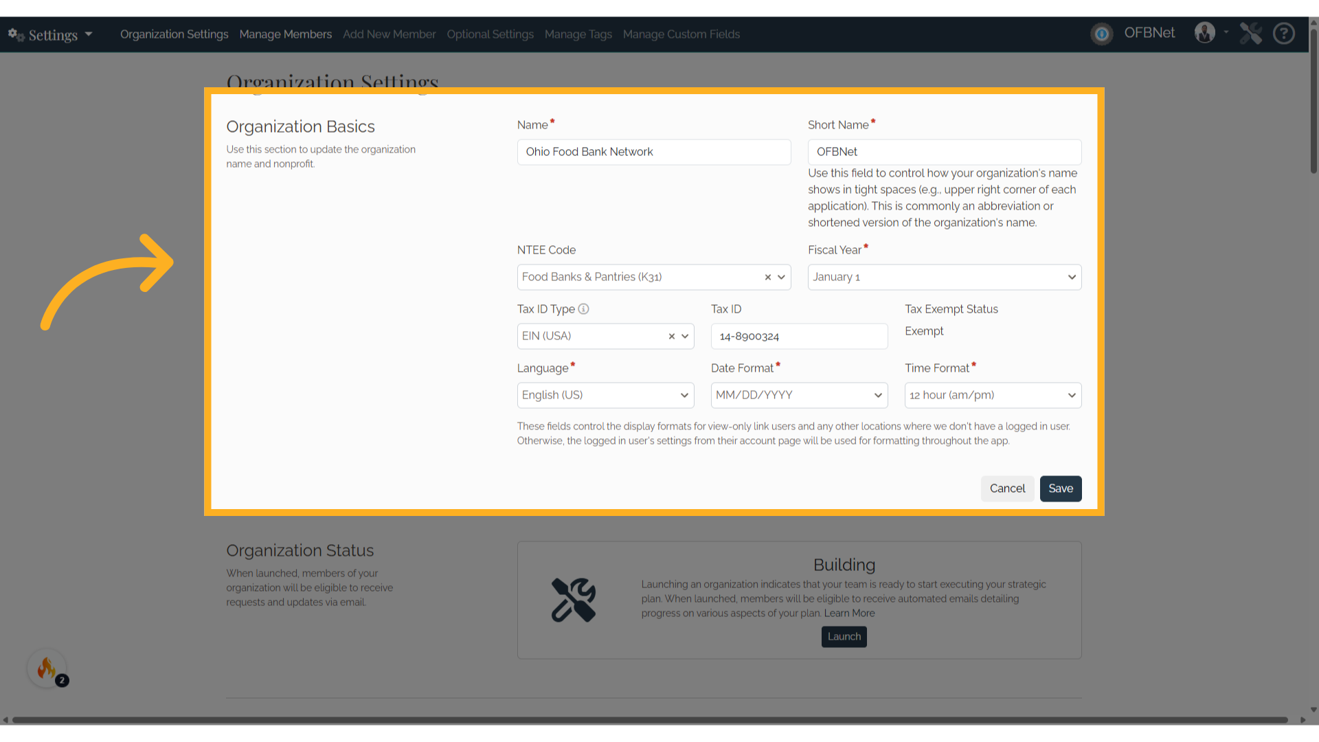 Organization Basics