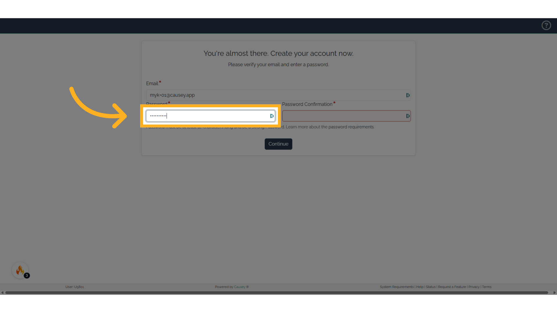 Fill '[password]'