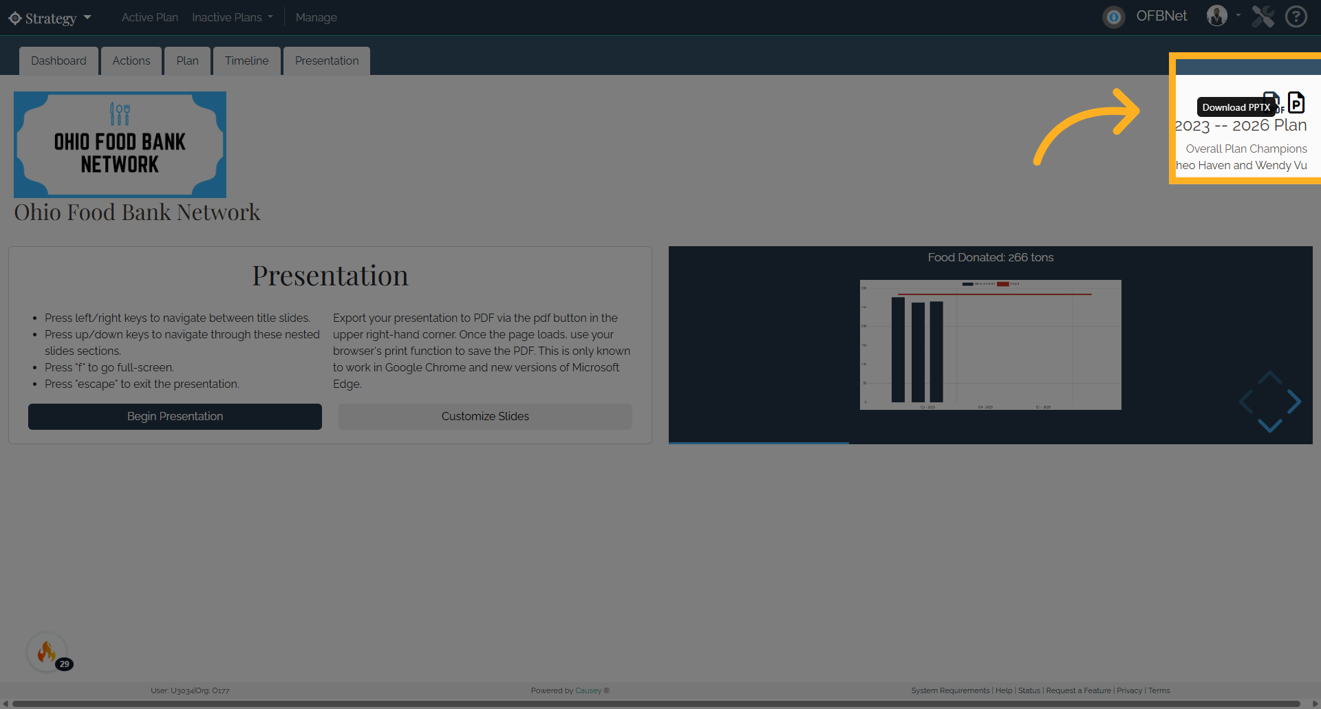 Export as PPTX File (Experimental Feature)