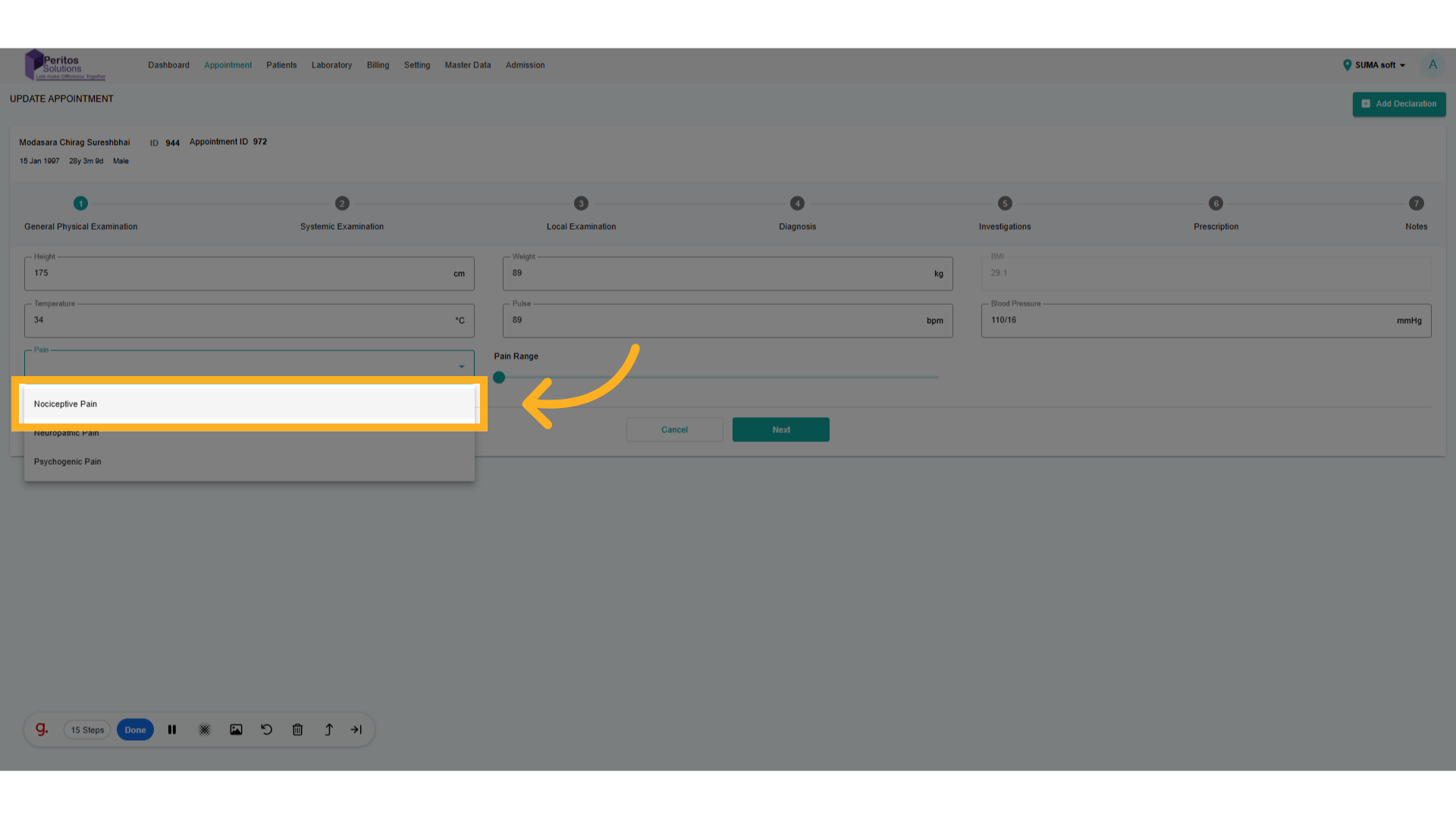 Select From dropdown