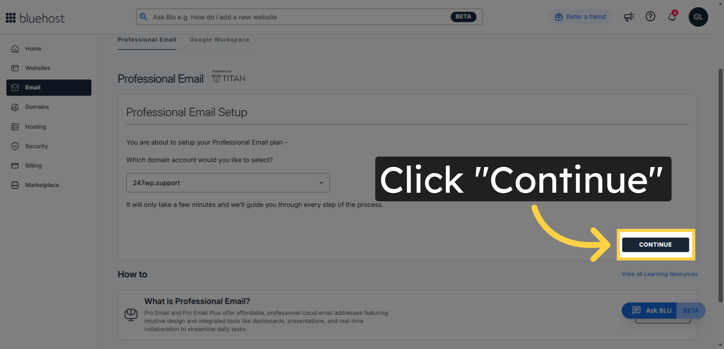 Proceed to Next Step