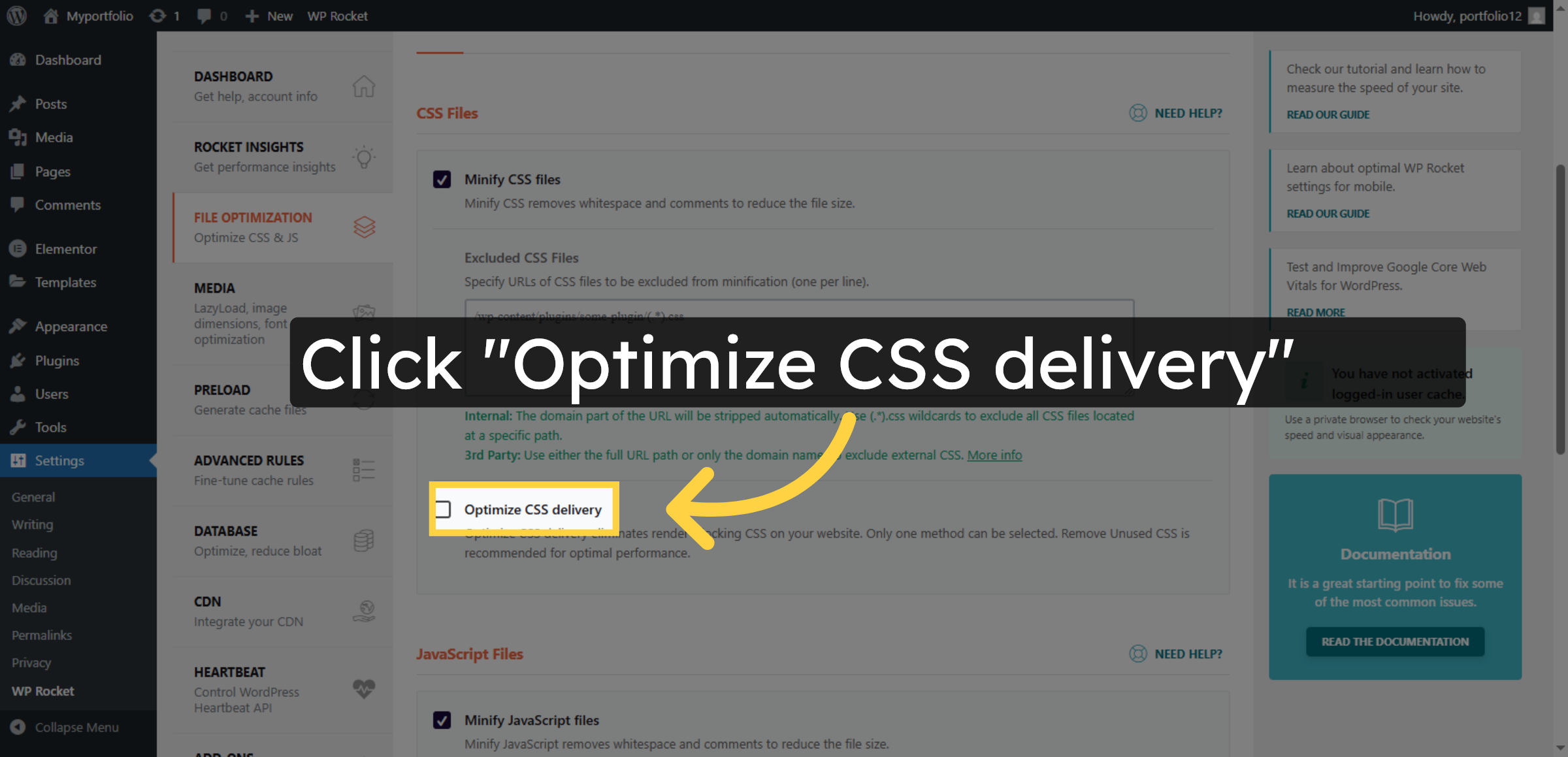 Enable CSS Delivery Optimization