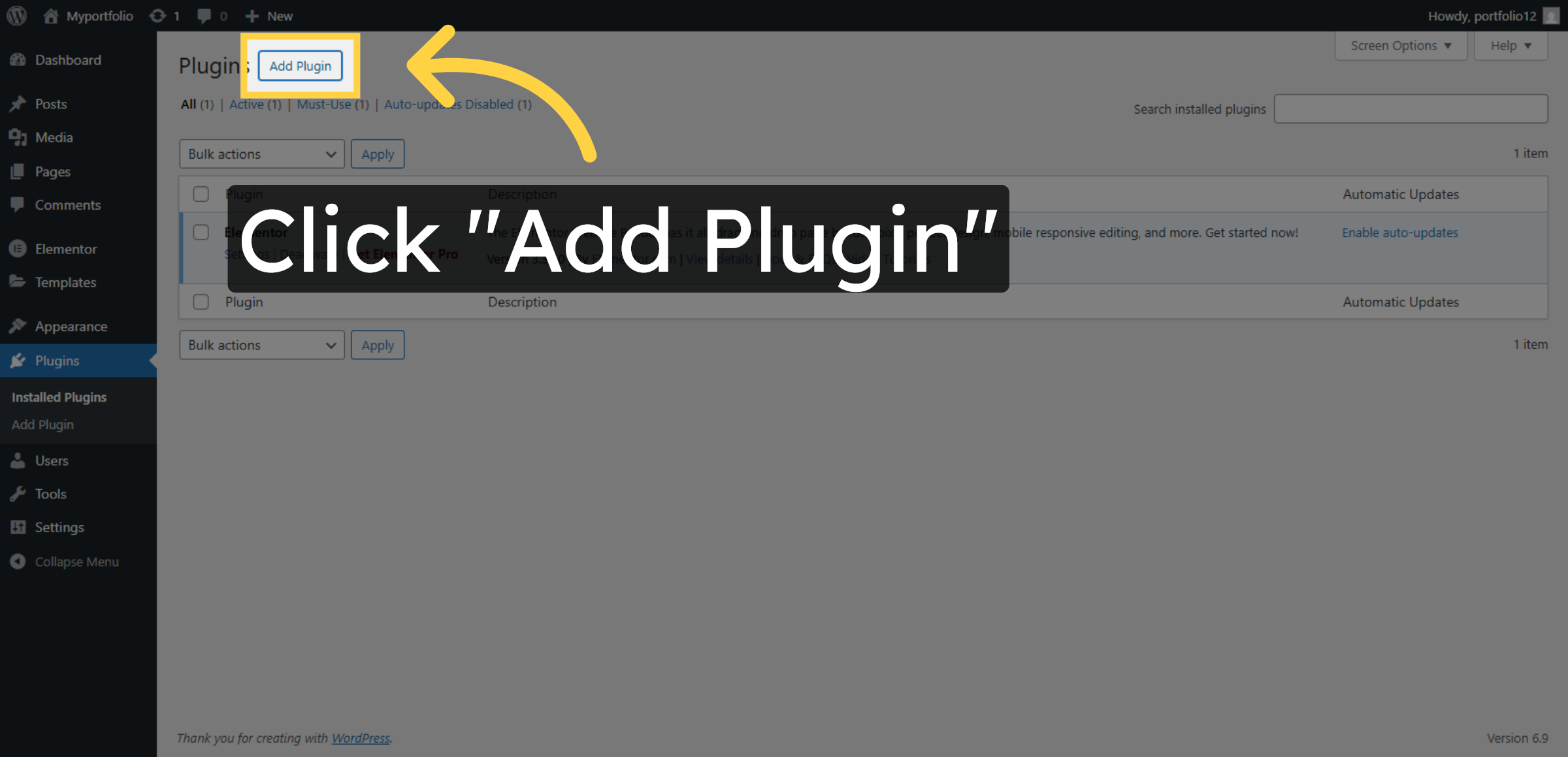 Add New Plugin