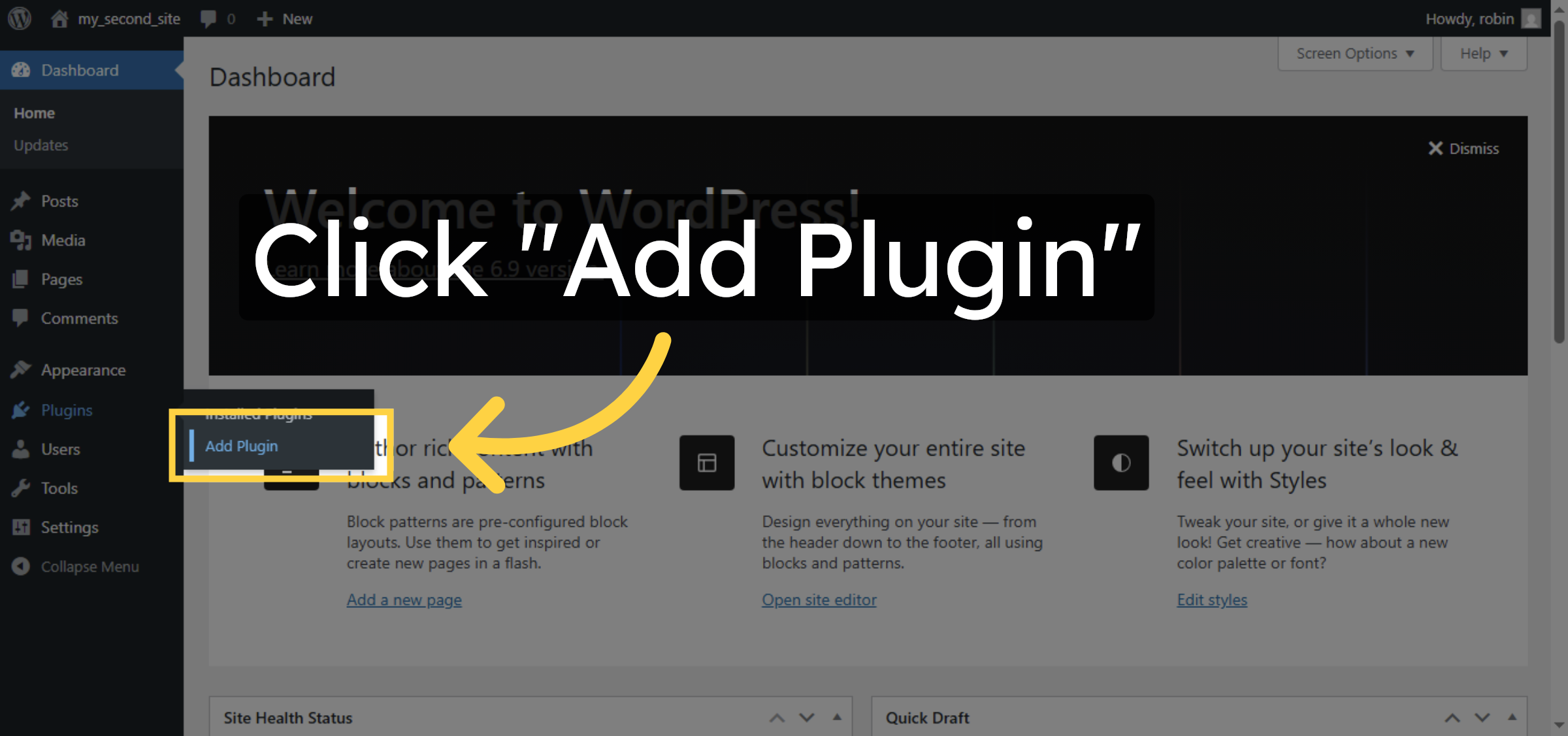 Add New Plugin