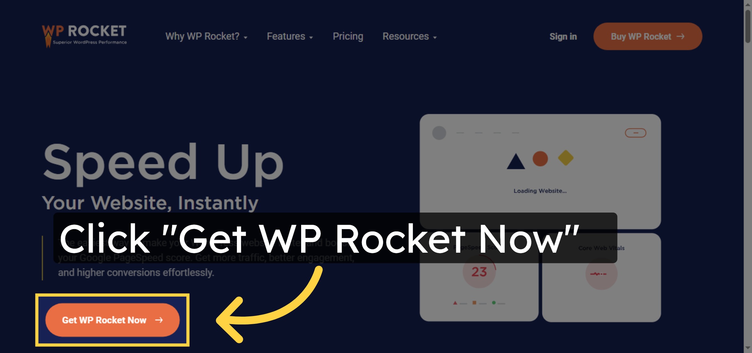 Initiate WP Rocket Purchase