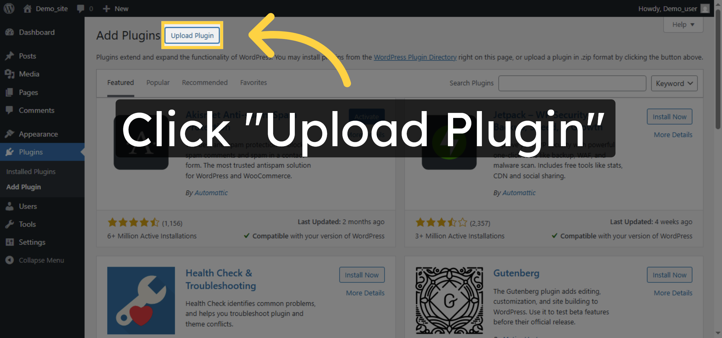 Upload Plugin File