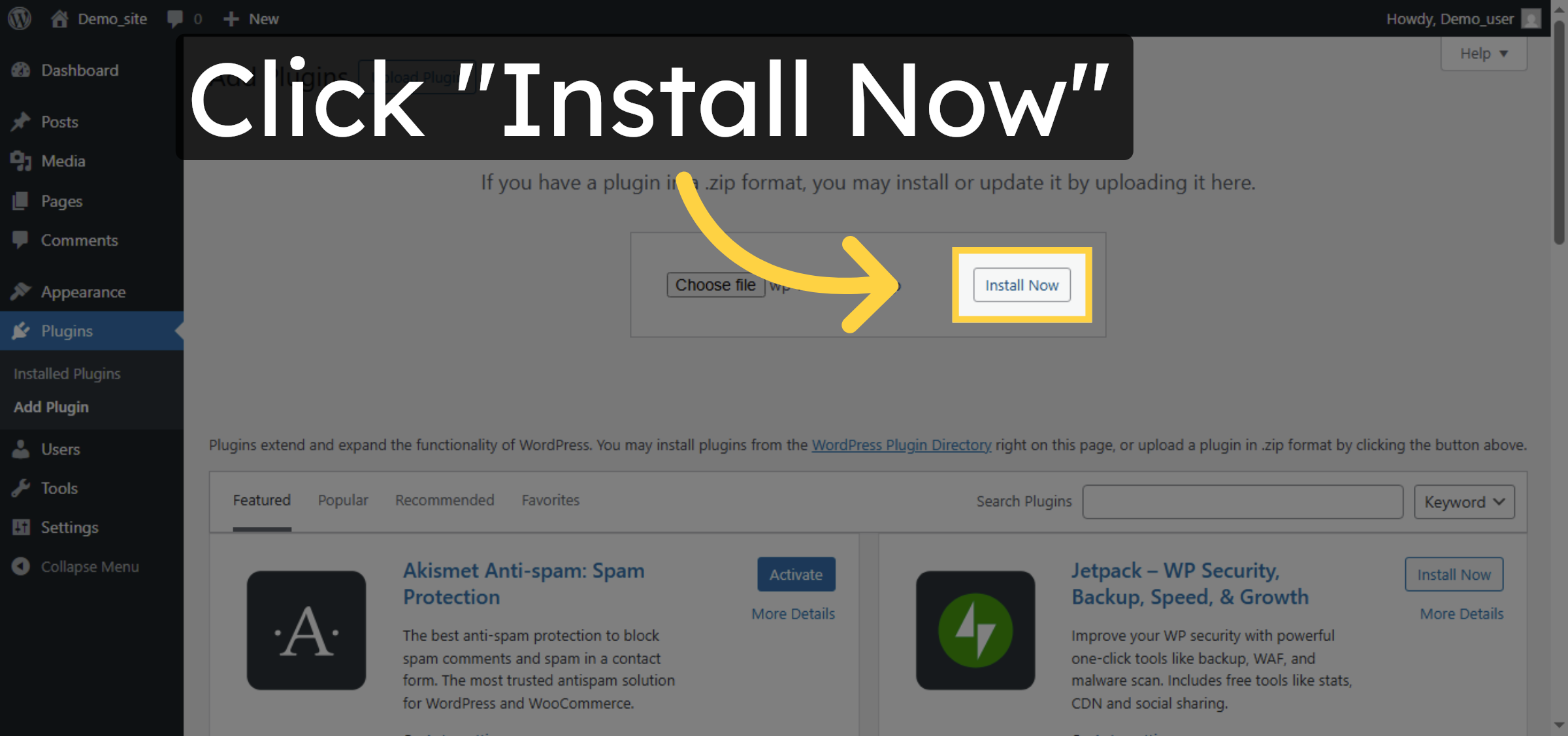 Install WP Rocket Plugin