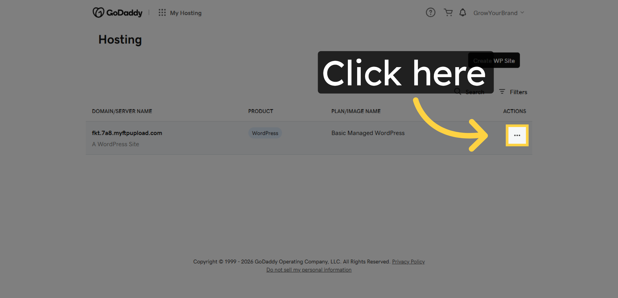 Open Hosting Options