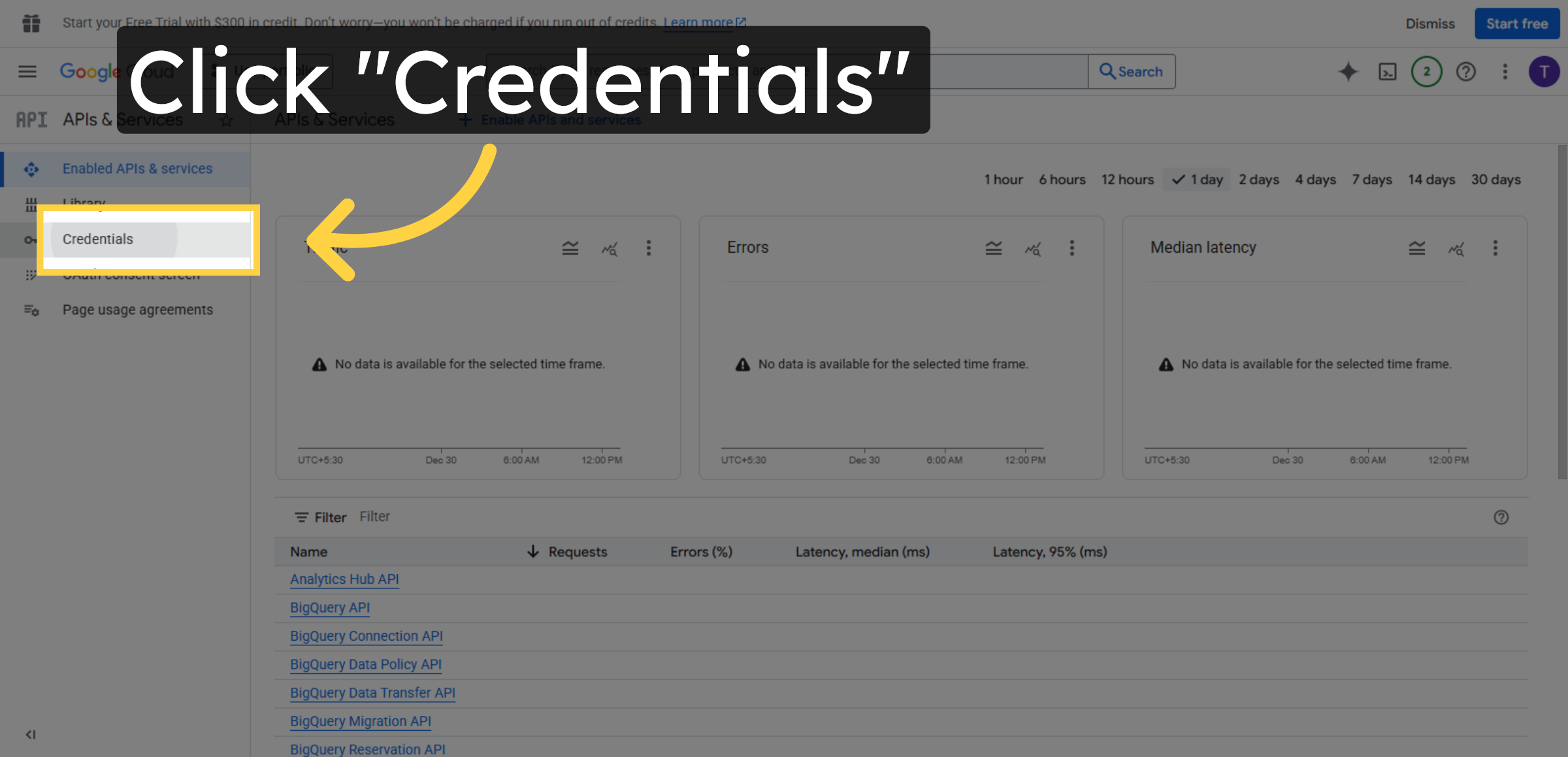Return To Credentials