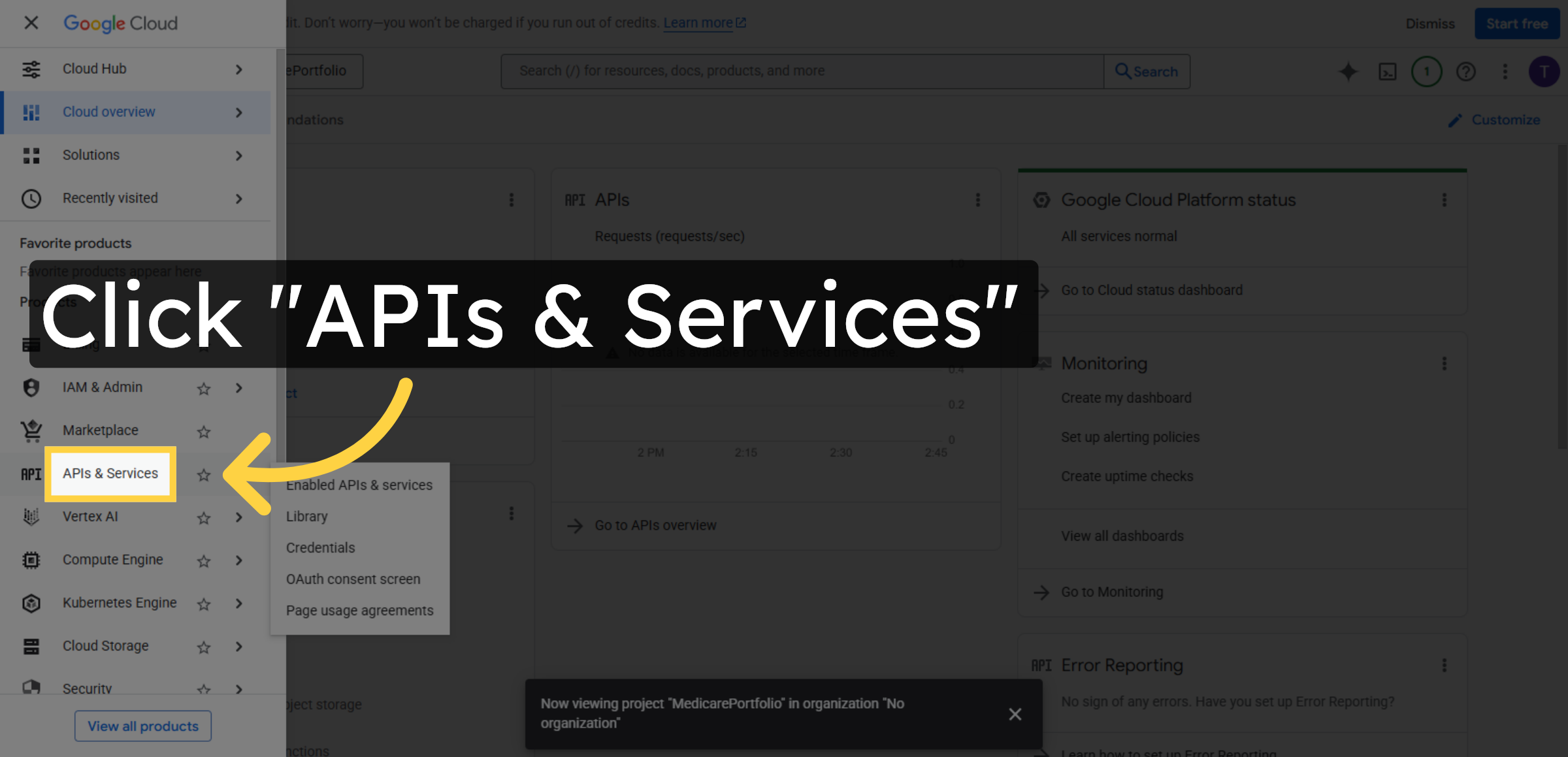Open APIs & Services