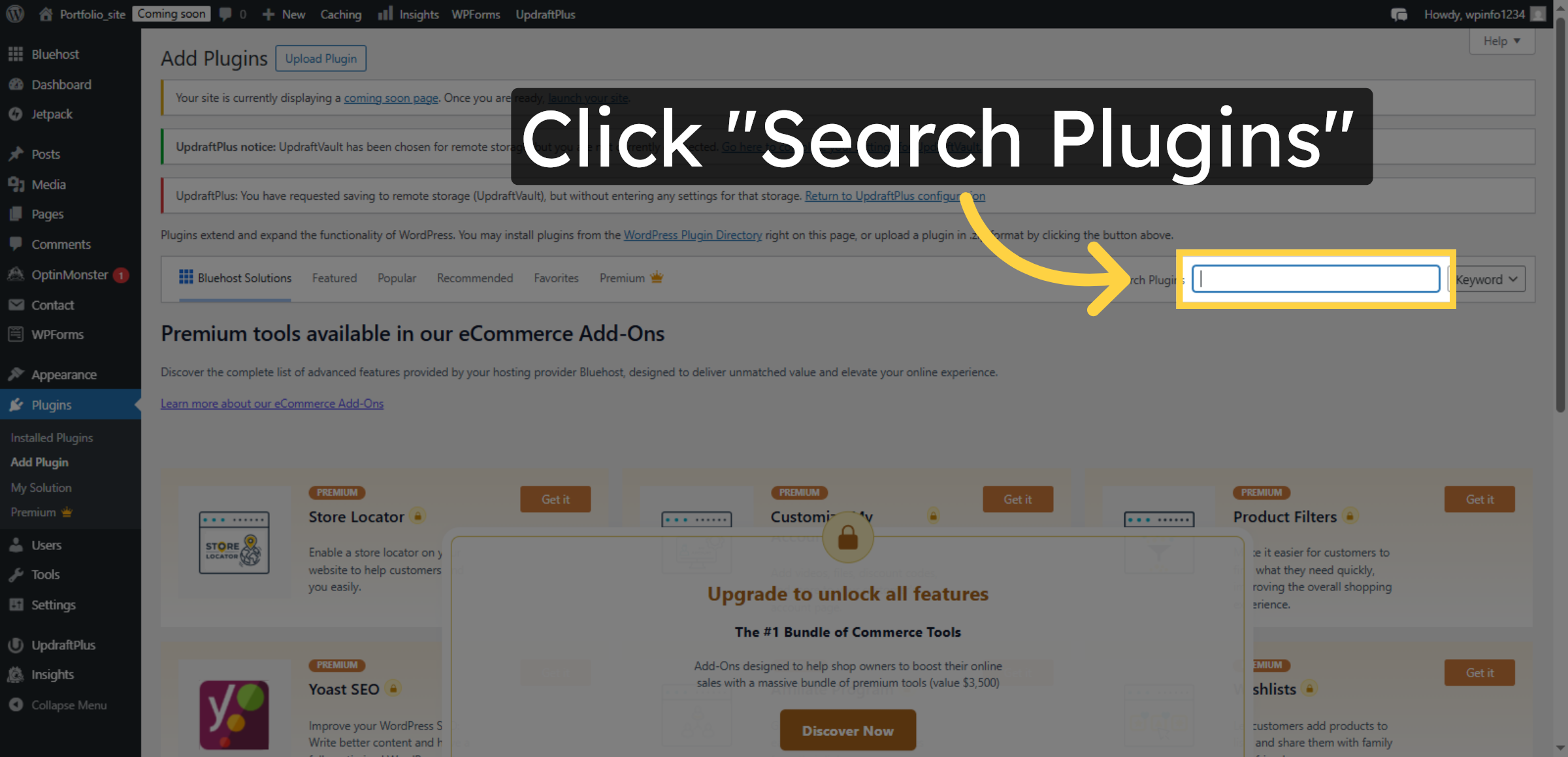 Search for Plugins