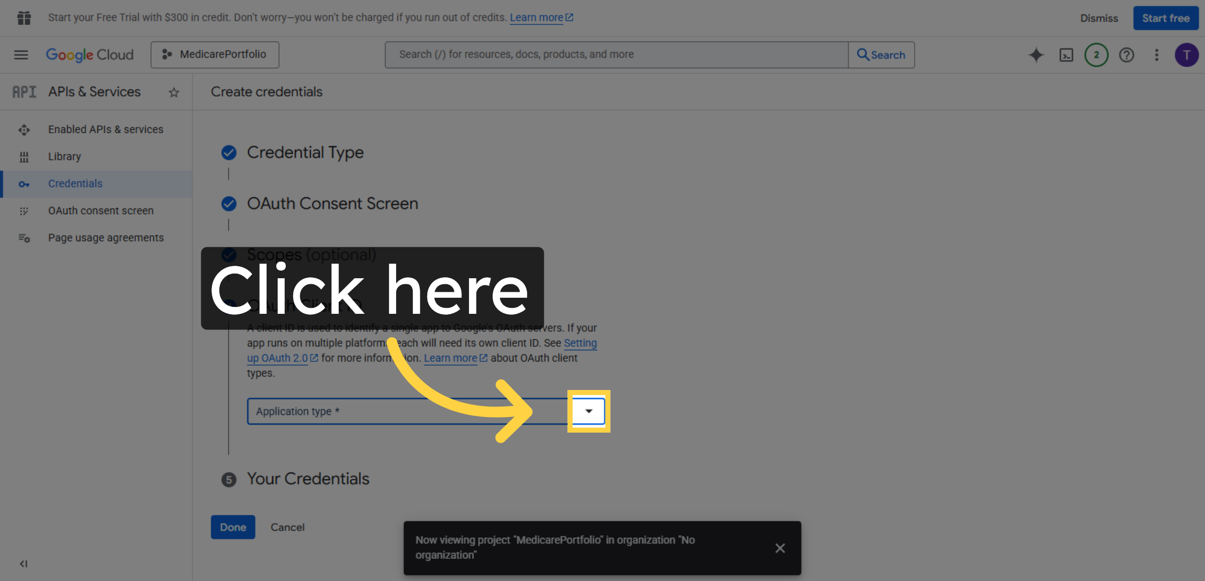 Proceed to Next Step