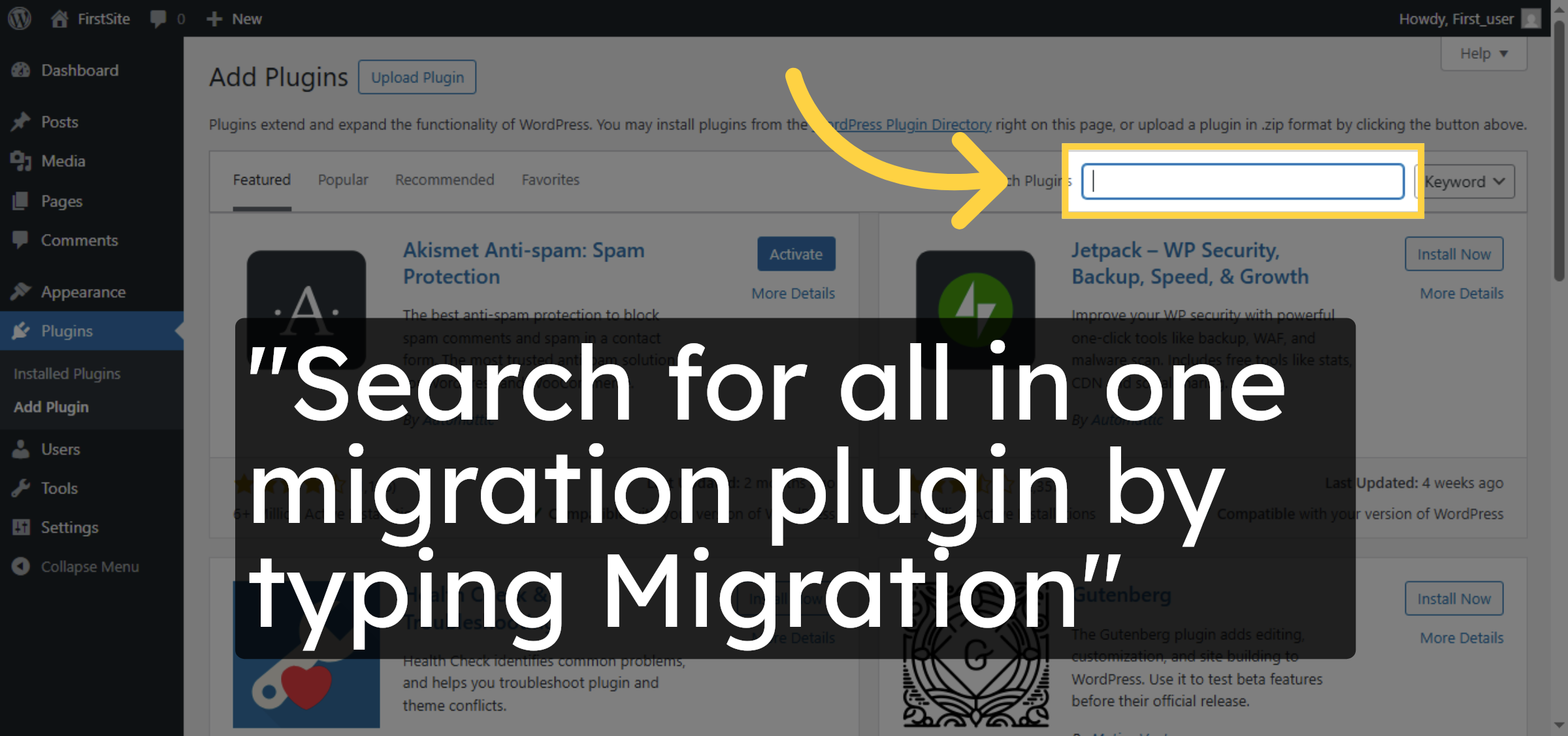 Open Plugin Search