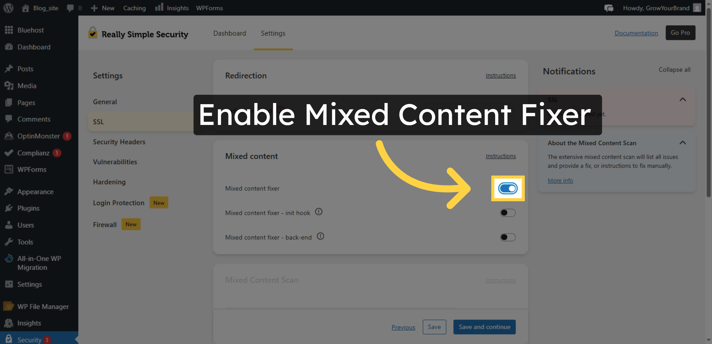 Enable Mixed Content Fixer