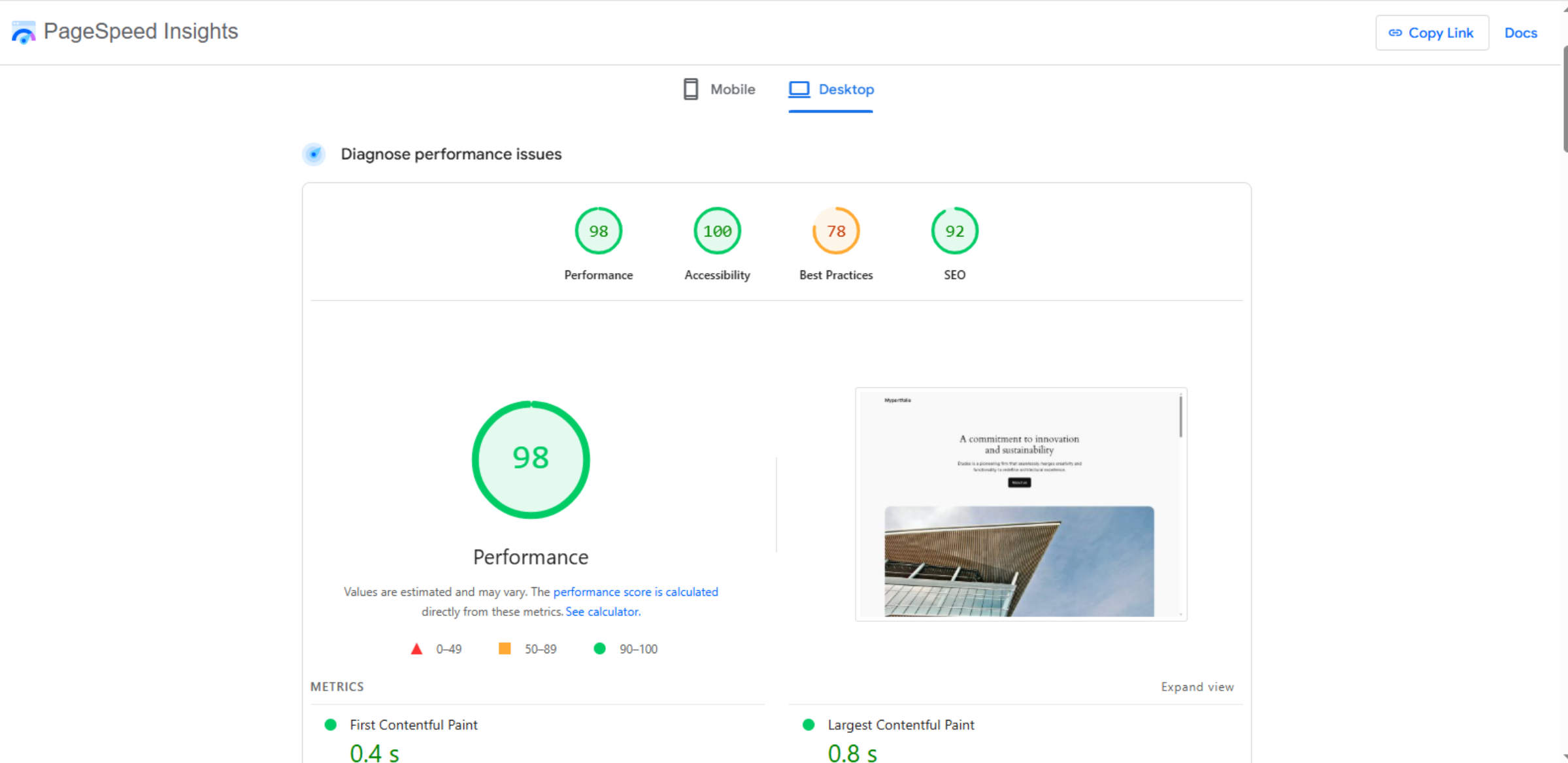 “After Speeding Up Your Website’s Performance”