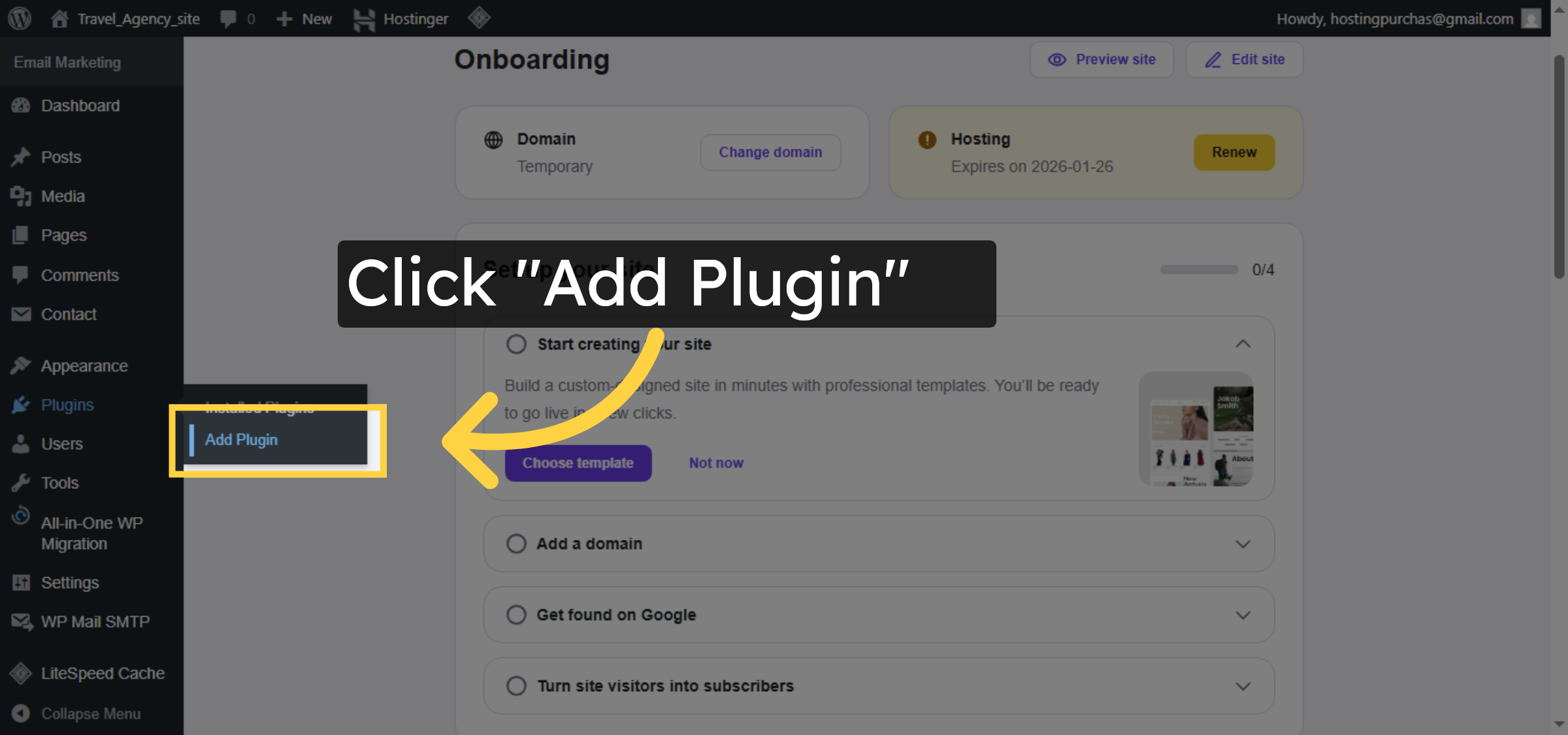 Access Plugin Installation